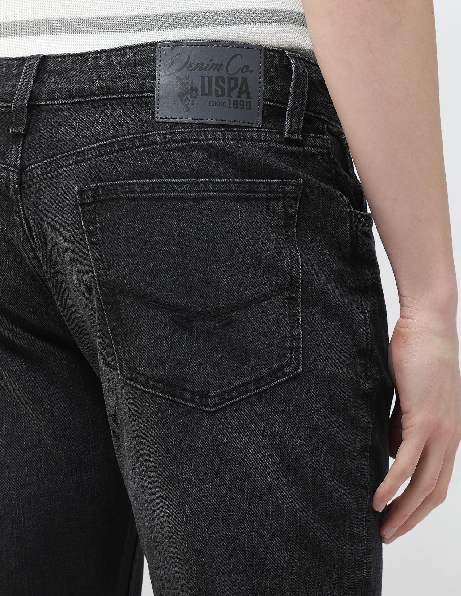 Whiskered Connor Bootcut Fit Jeans - Image 8
