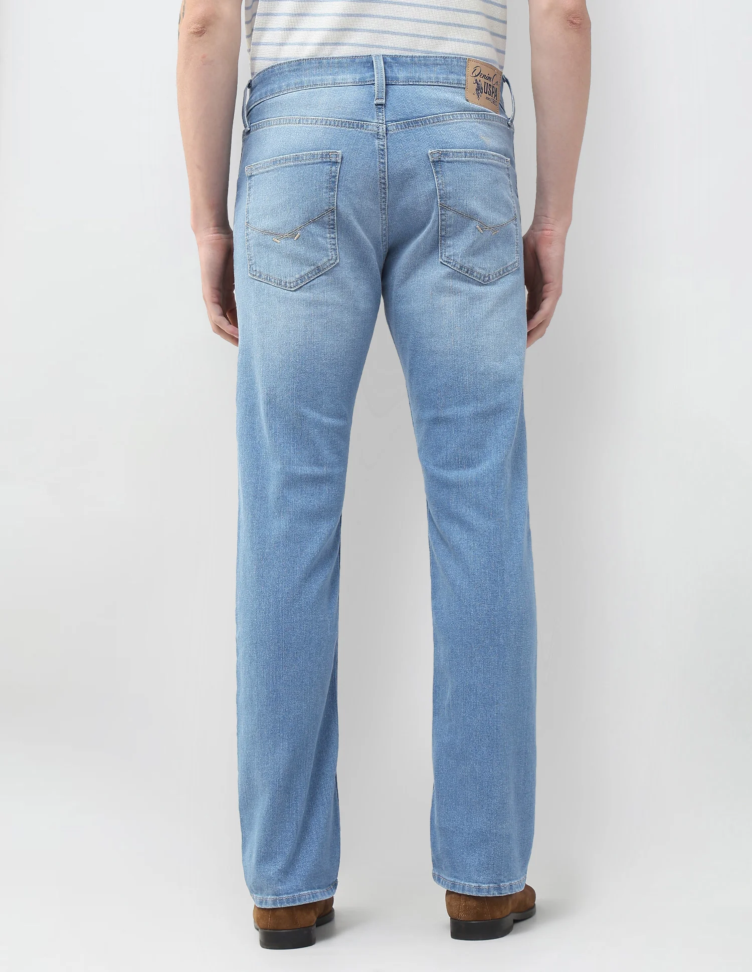 Whiskered Harold Slim Straight Fit Jeans - Image 5
