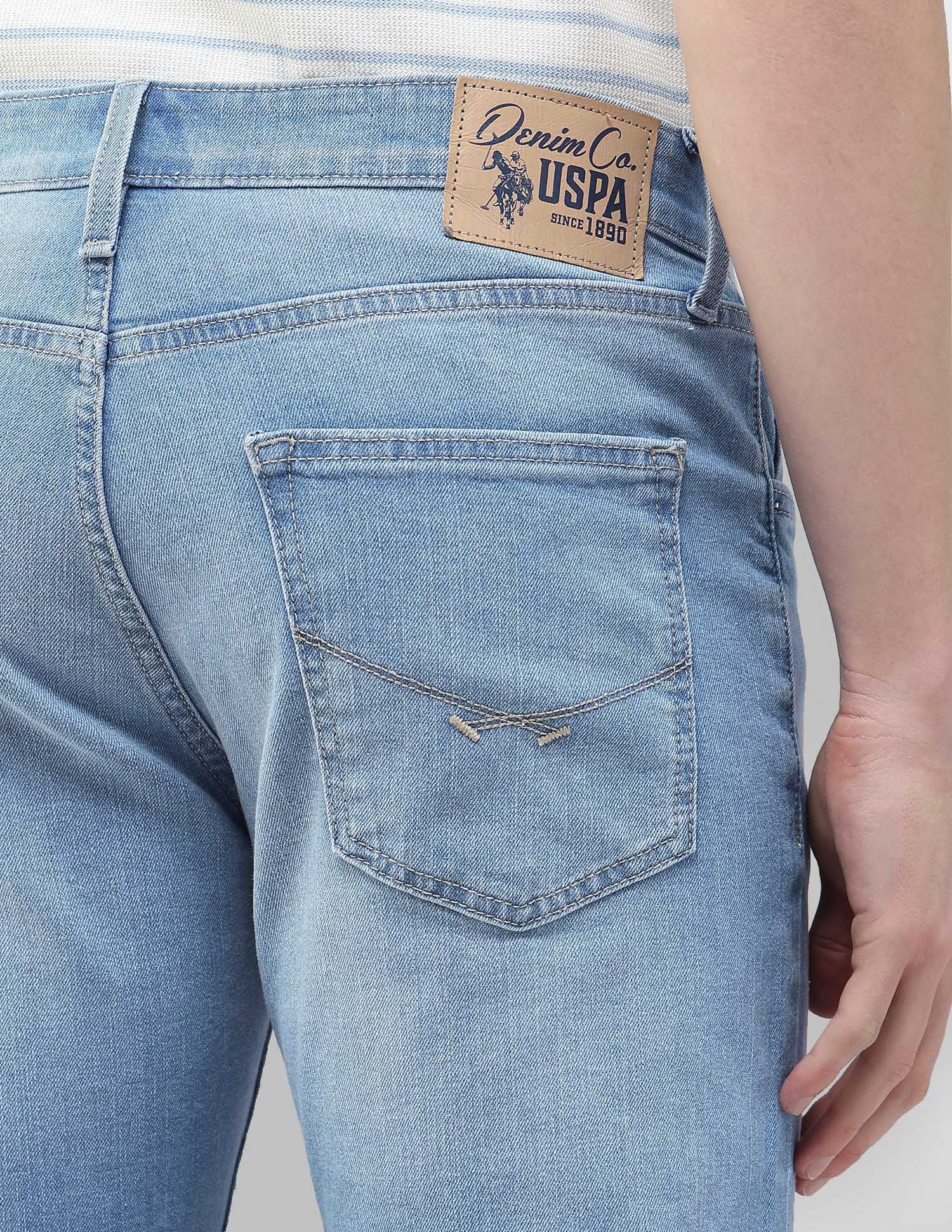 Whiskered Harold Slim Straight Fit Jeans - Image 8