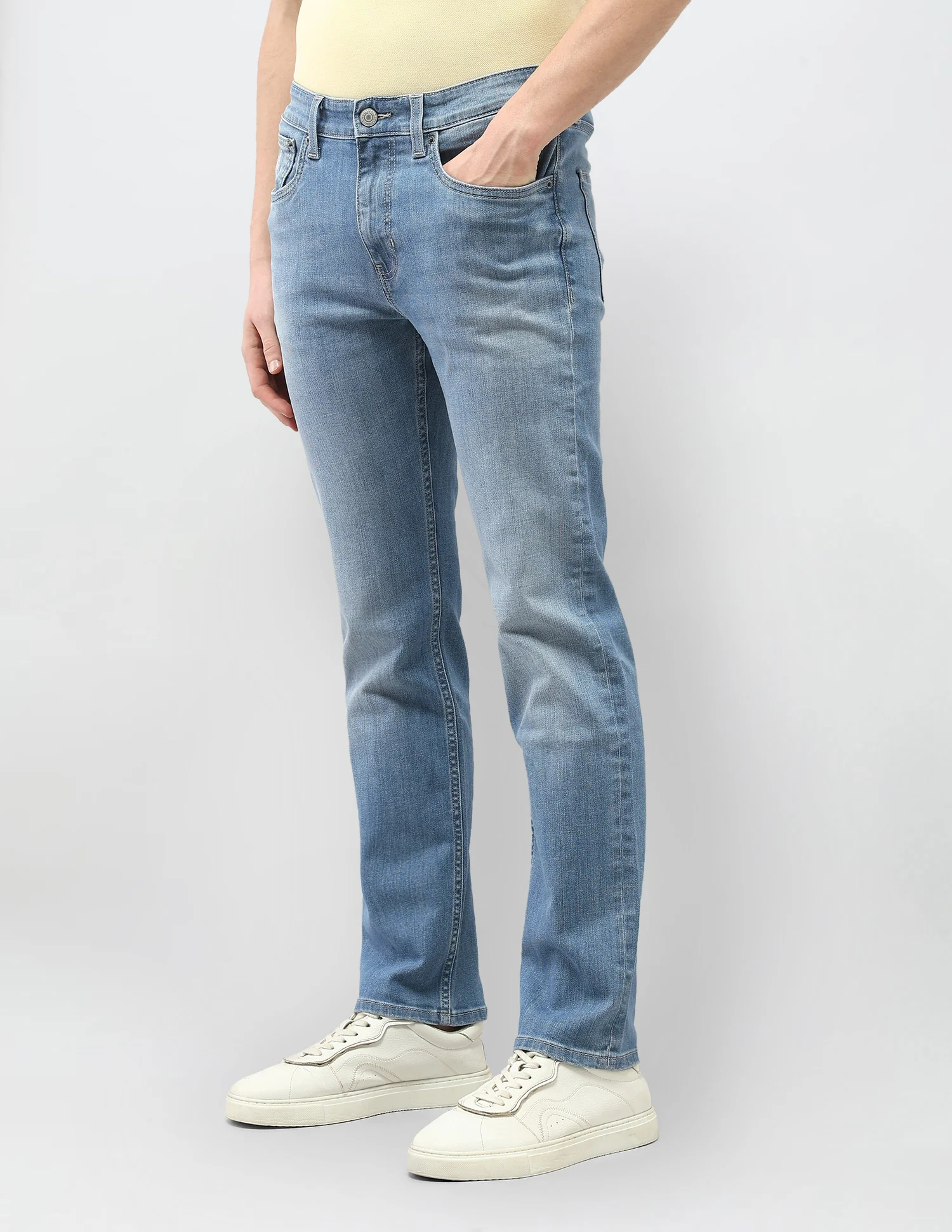 Whiskered Harold Slim Straight Fit Jeans - Image 4