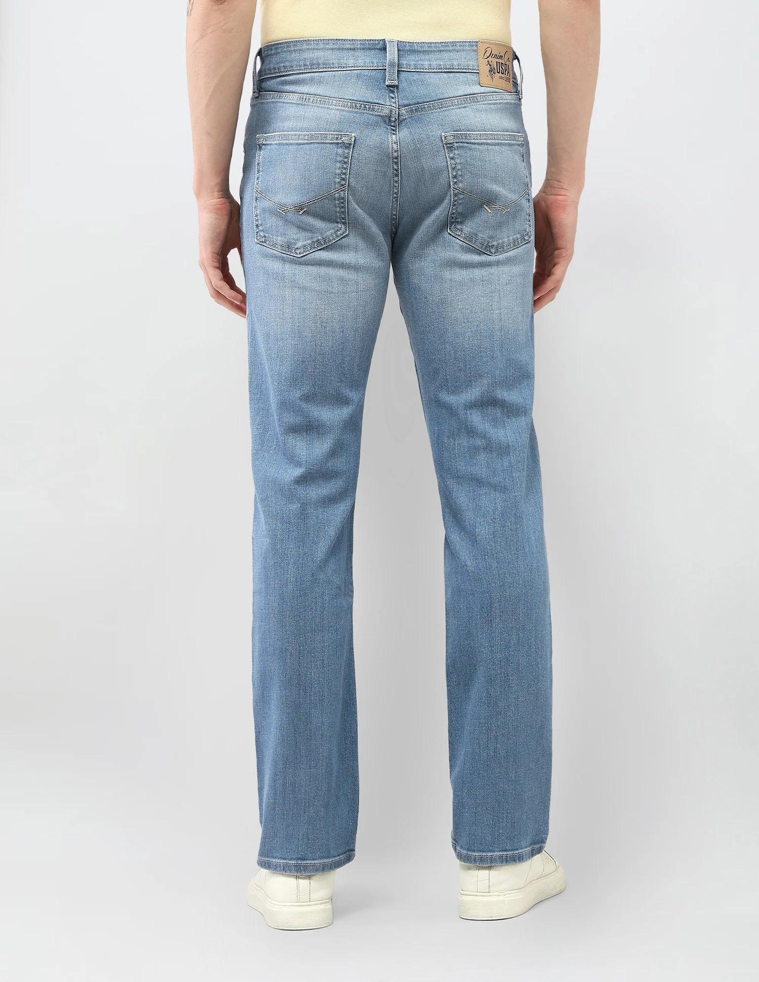 Whiskered Harold Slim Straight Fit Jeans - Image 5