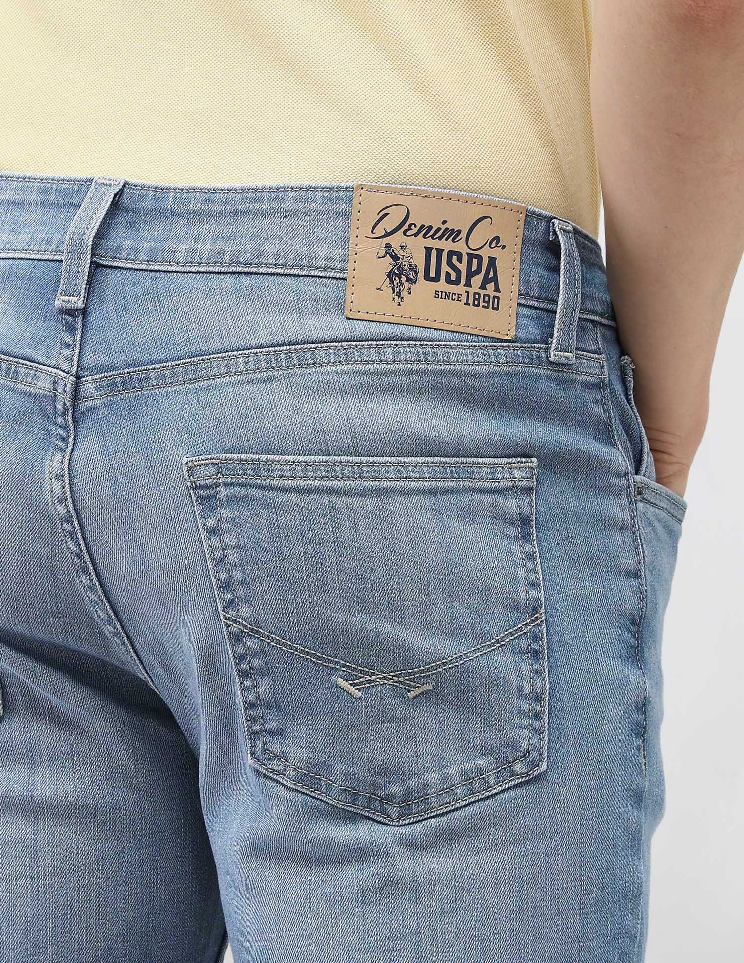 Whiskered Harold Slim Straight Fit Jeans - Image 8