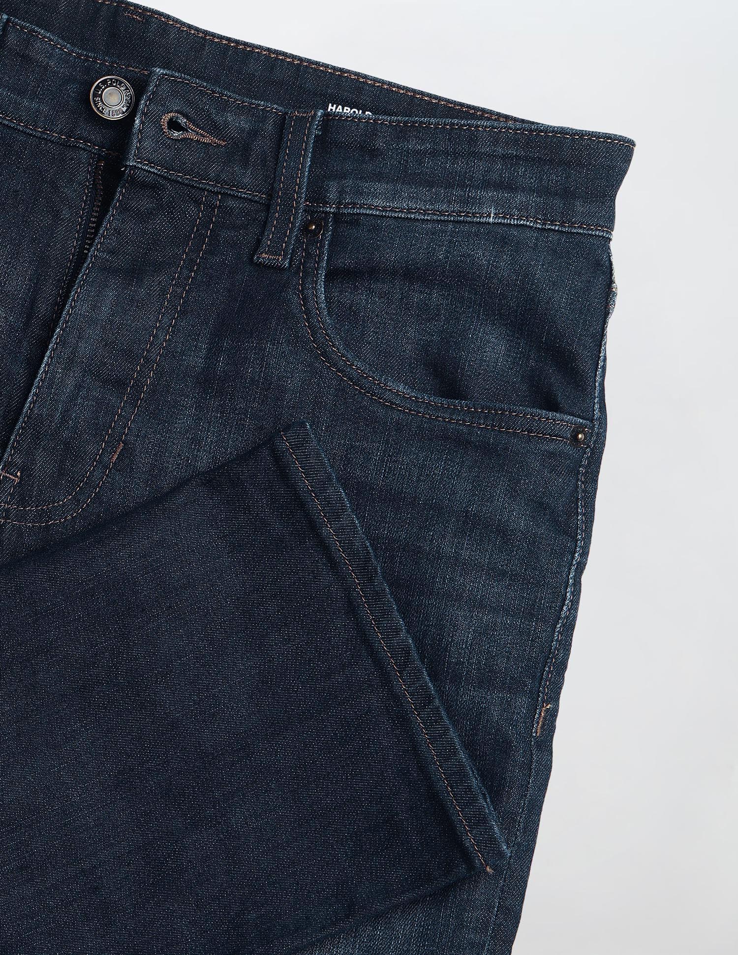 Whiskered Harold Slim Straight Fit Jeans - Image 2
