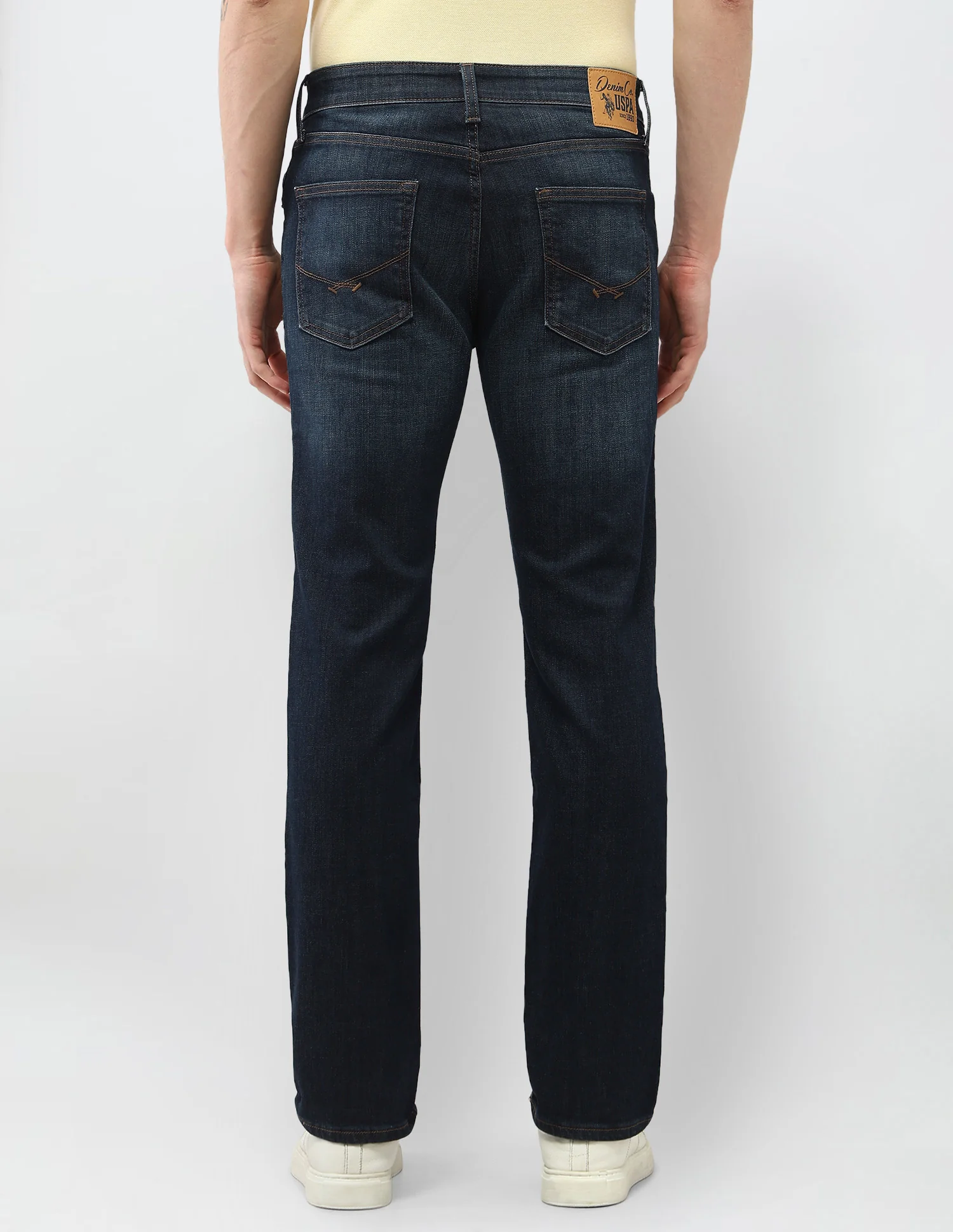 Whiskered Harold Slim Straight Fit Jeans - Image 5