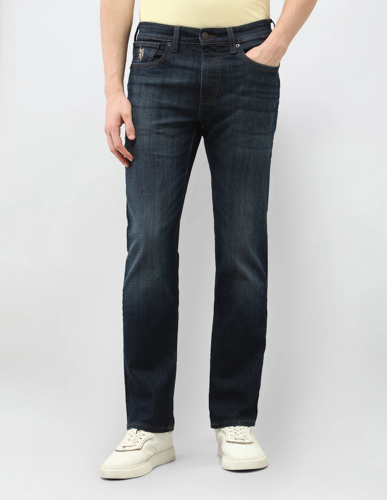 Whiskered Harold Slim Straight Fit Jeans - Image 6