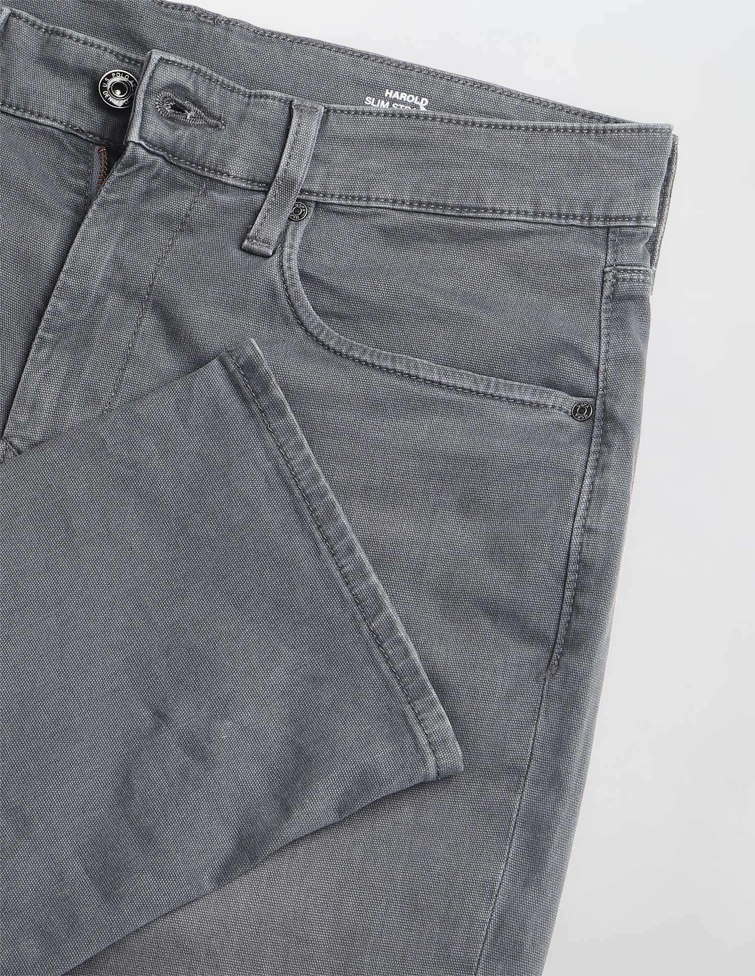 Whiskered Harold Slim Straight Fit Jeans - Image 2