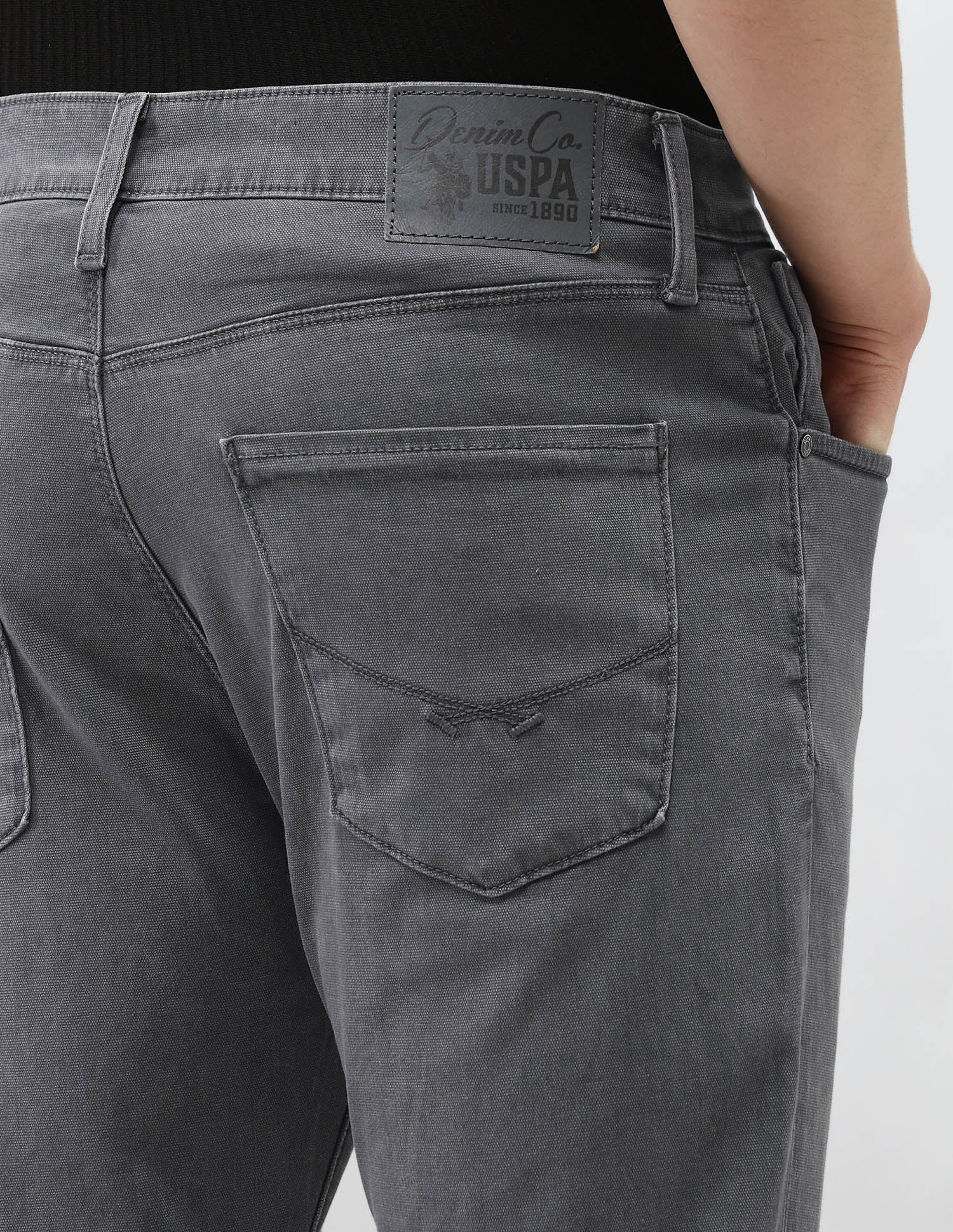 Whiskered Harold Slim Straight Fit Jeans - Image 8