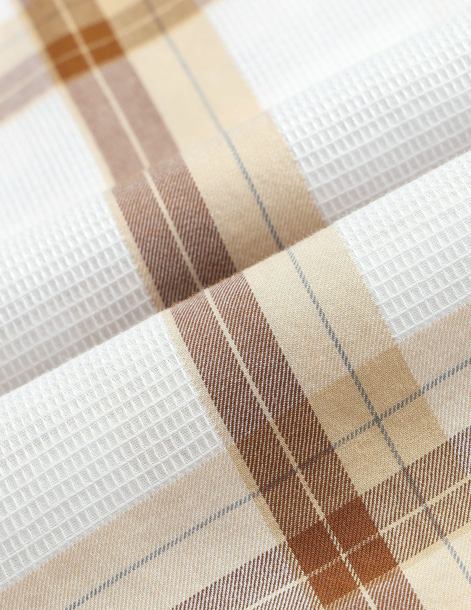 White Harbour Tartan Checked Shirt - Image 2