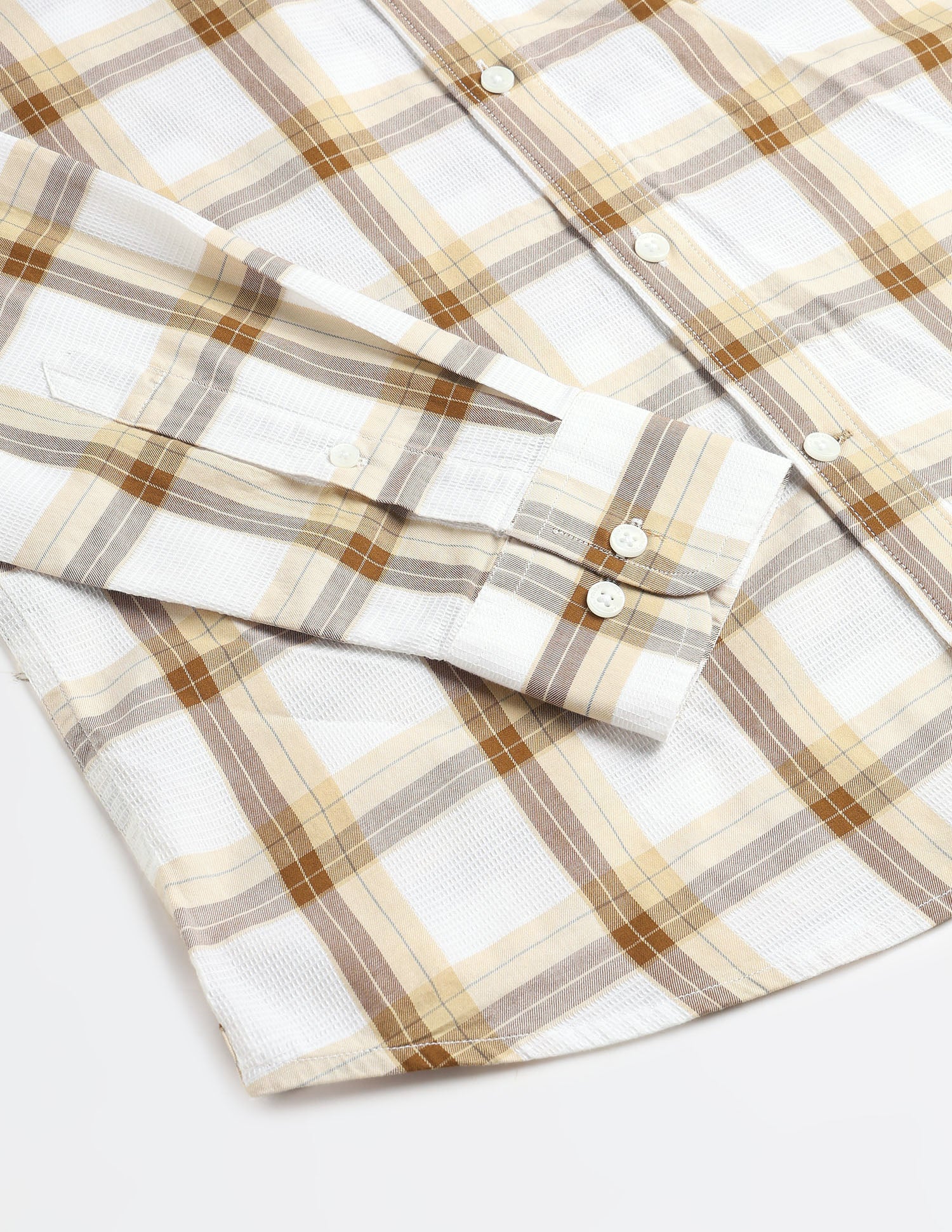 White Harbour Tartan Checked Shirt - Image 8