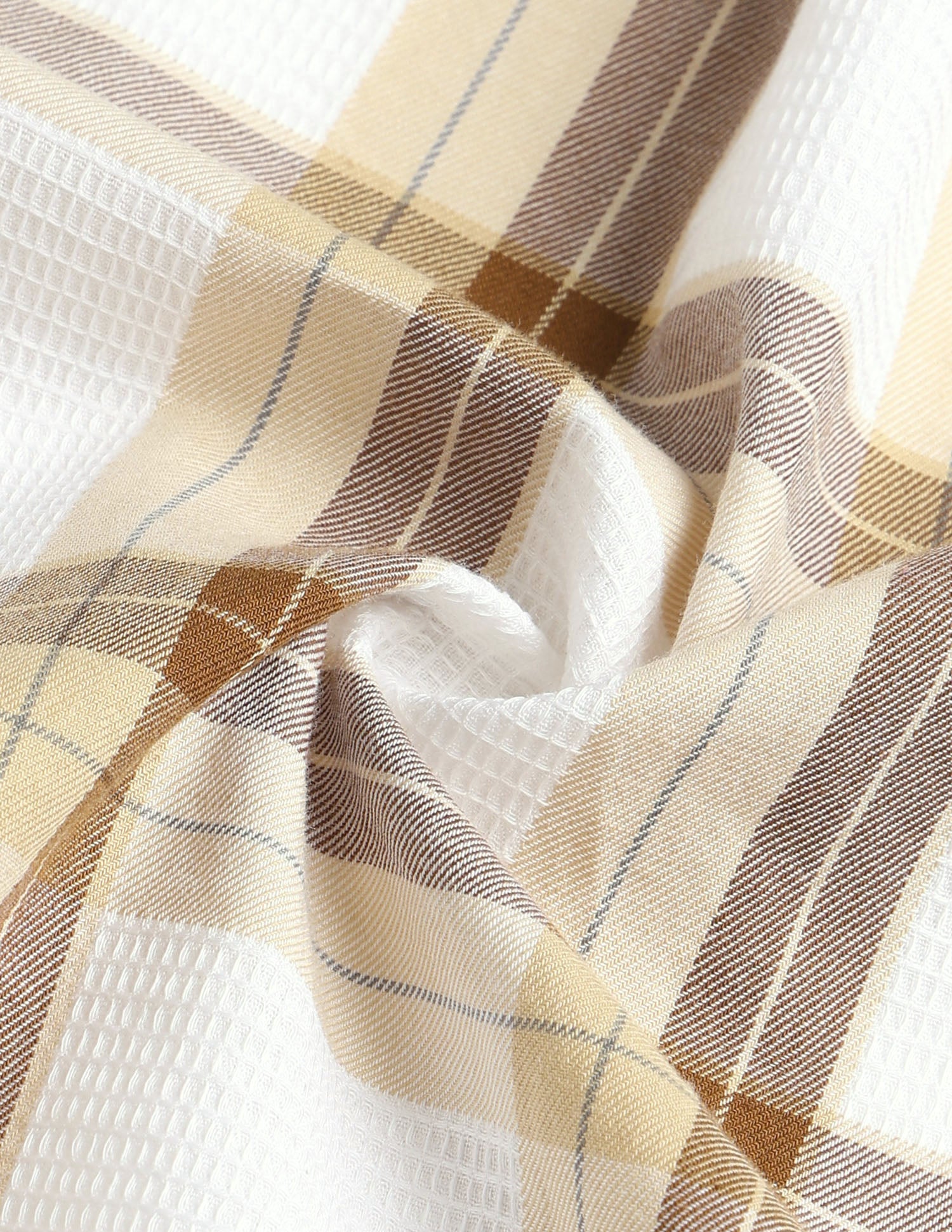 White Harbour Tartan Checked Shirt - Image 9