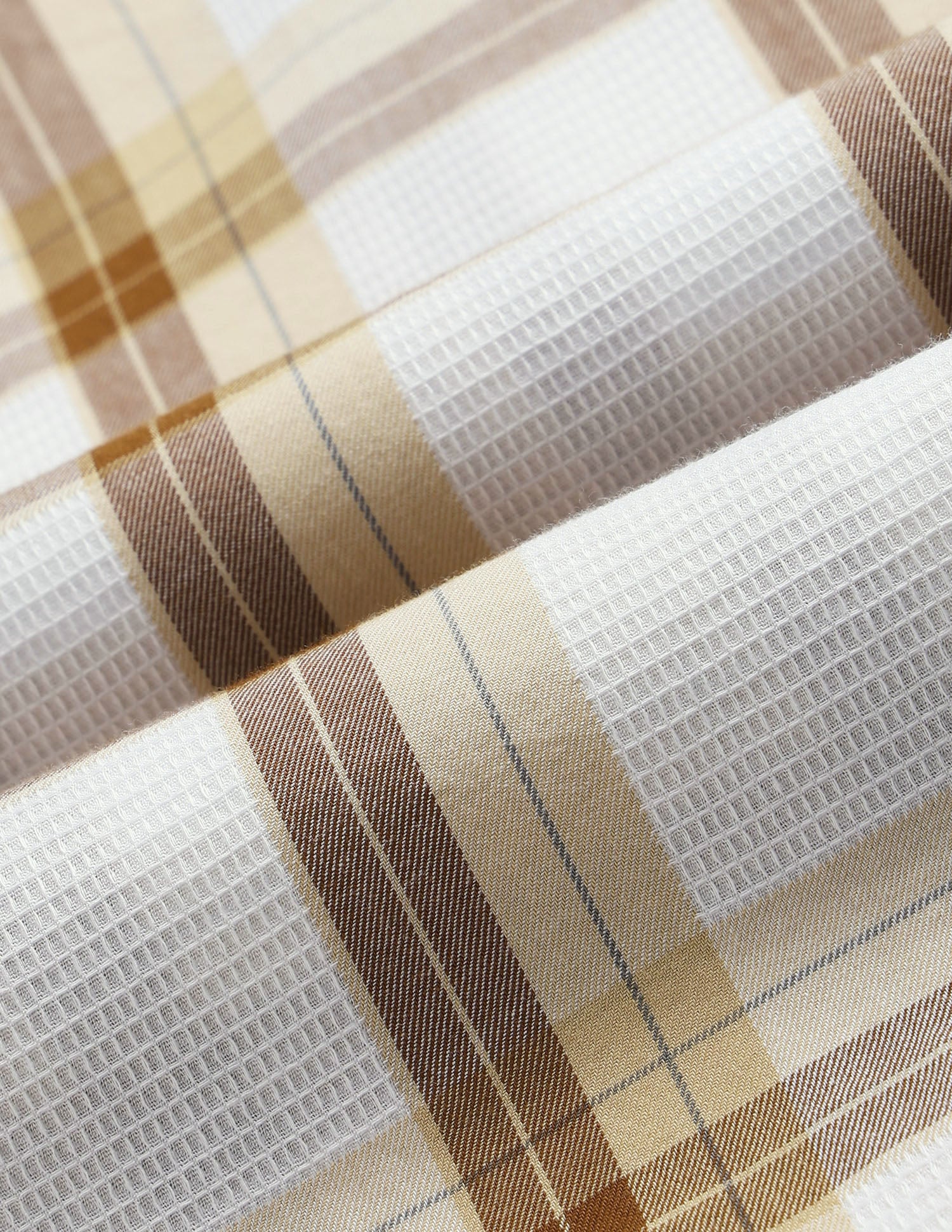 White Harbour Tartan Checked Shirt - Image 2
