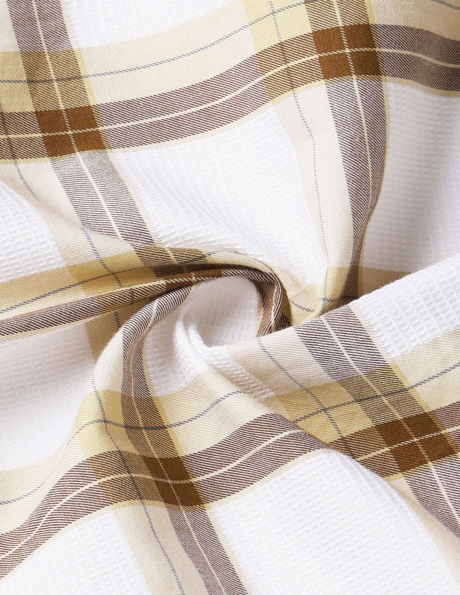 White Harbour Tartan Checked Shirt - Image 8