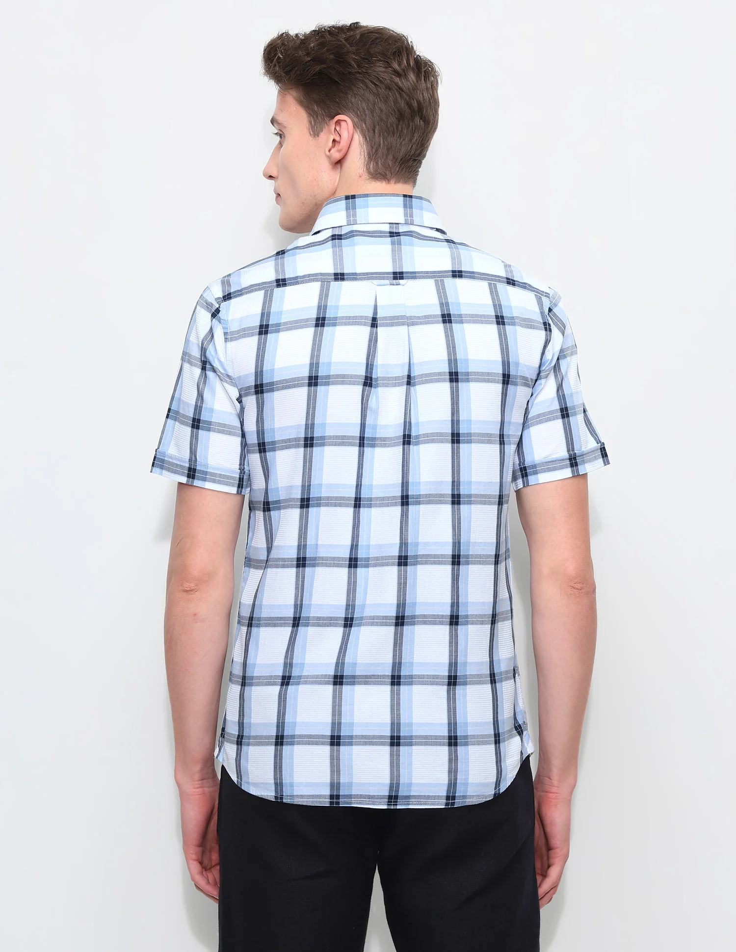 White Harbour Tartan Checked Shirt - Image 5