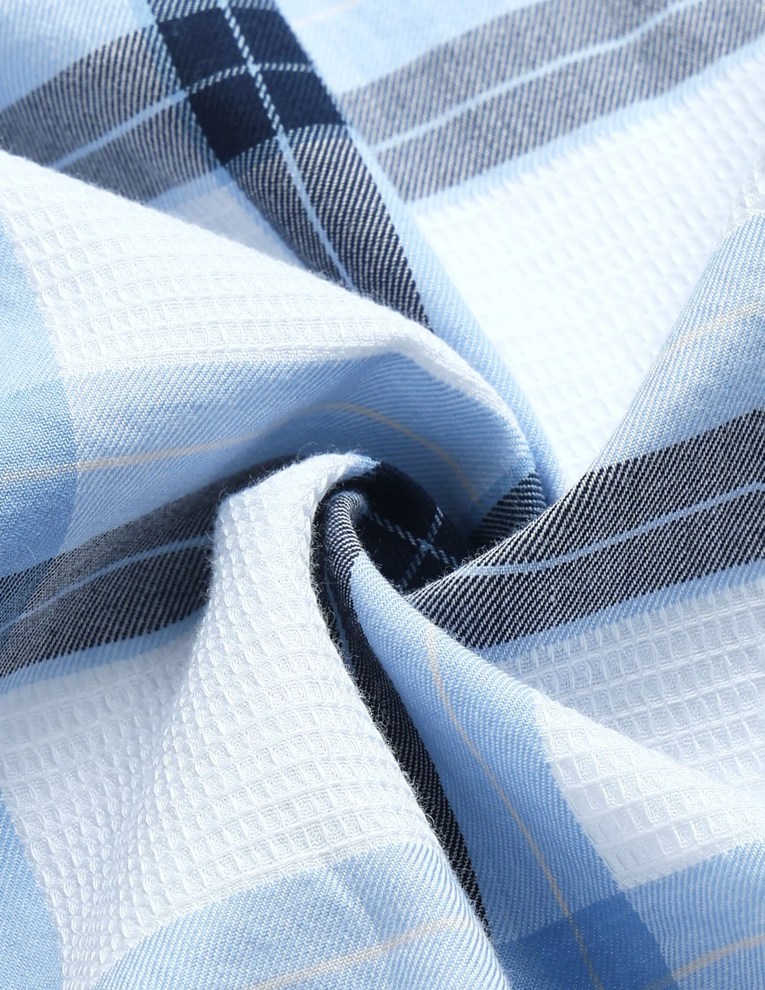 White Harbour Tartan Checked Shirt - Image 8
