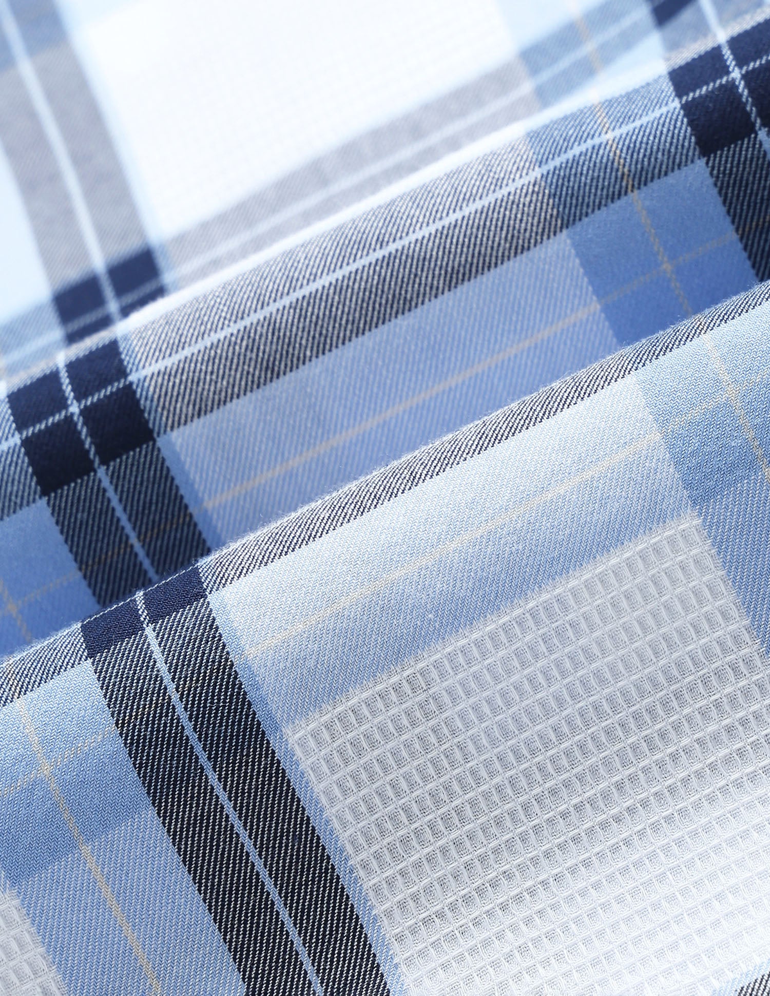 White Harbour Tartan Checked Shirt - Image 2