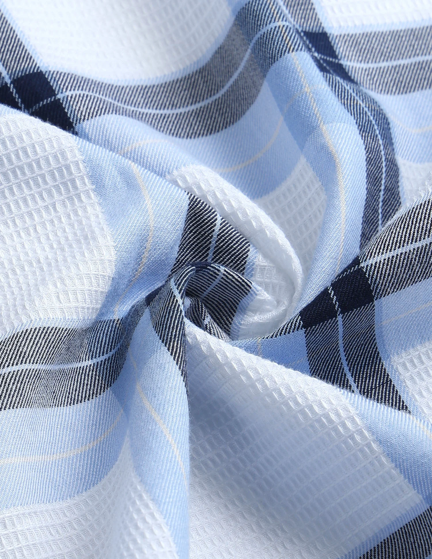 White Harbour Tartan Checked Shirt - Image 9