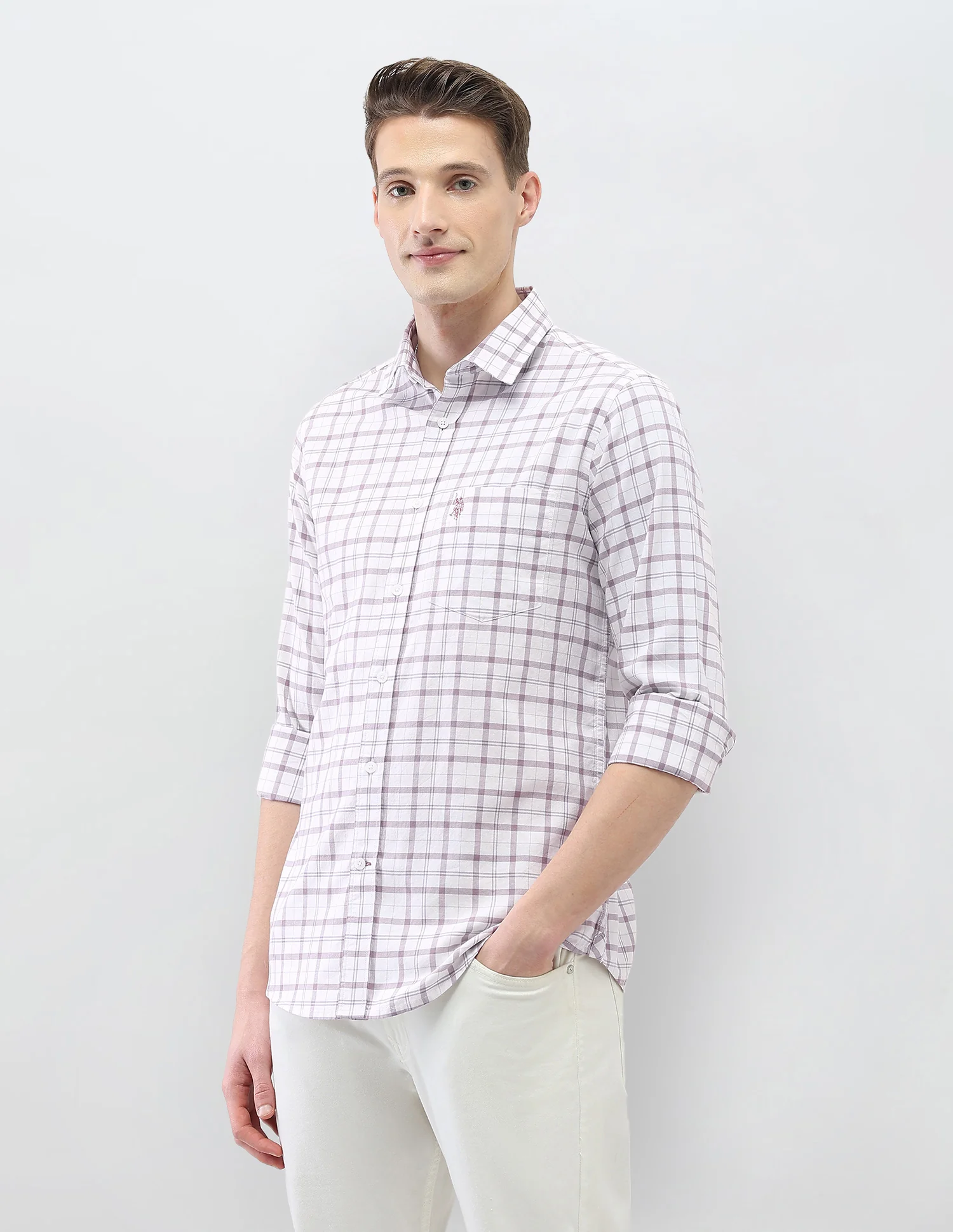 Windowpane Checked Casa De Campo Shirt - Image 4