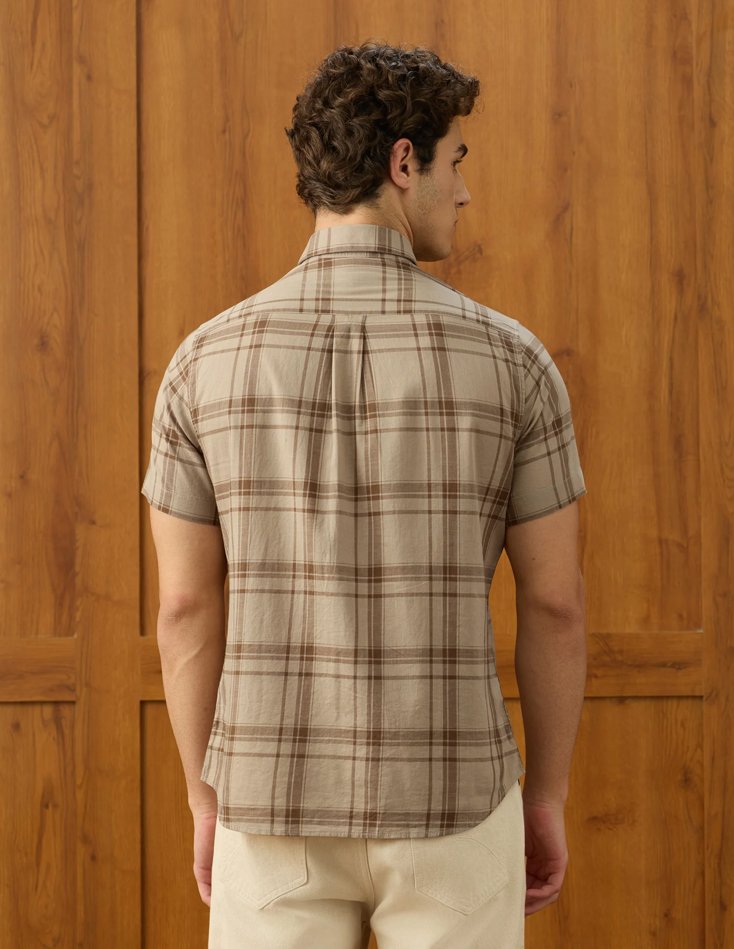 Windowpane Checked Elvenado Shirt - Image 5