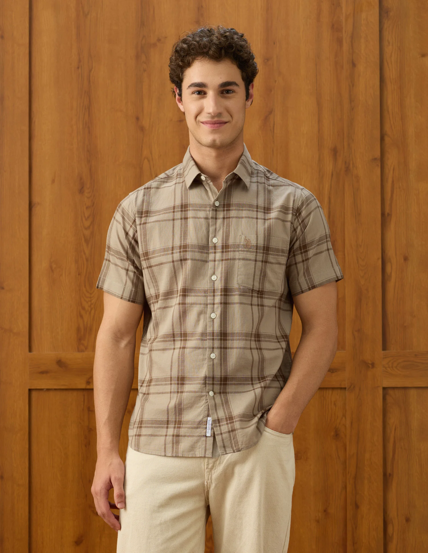 Windowpane Checked Elvenado Shirt - Image 6