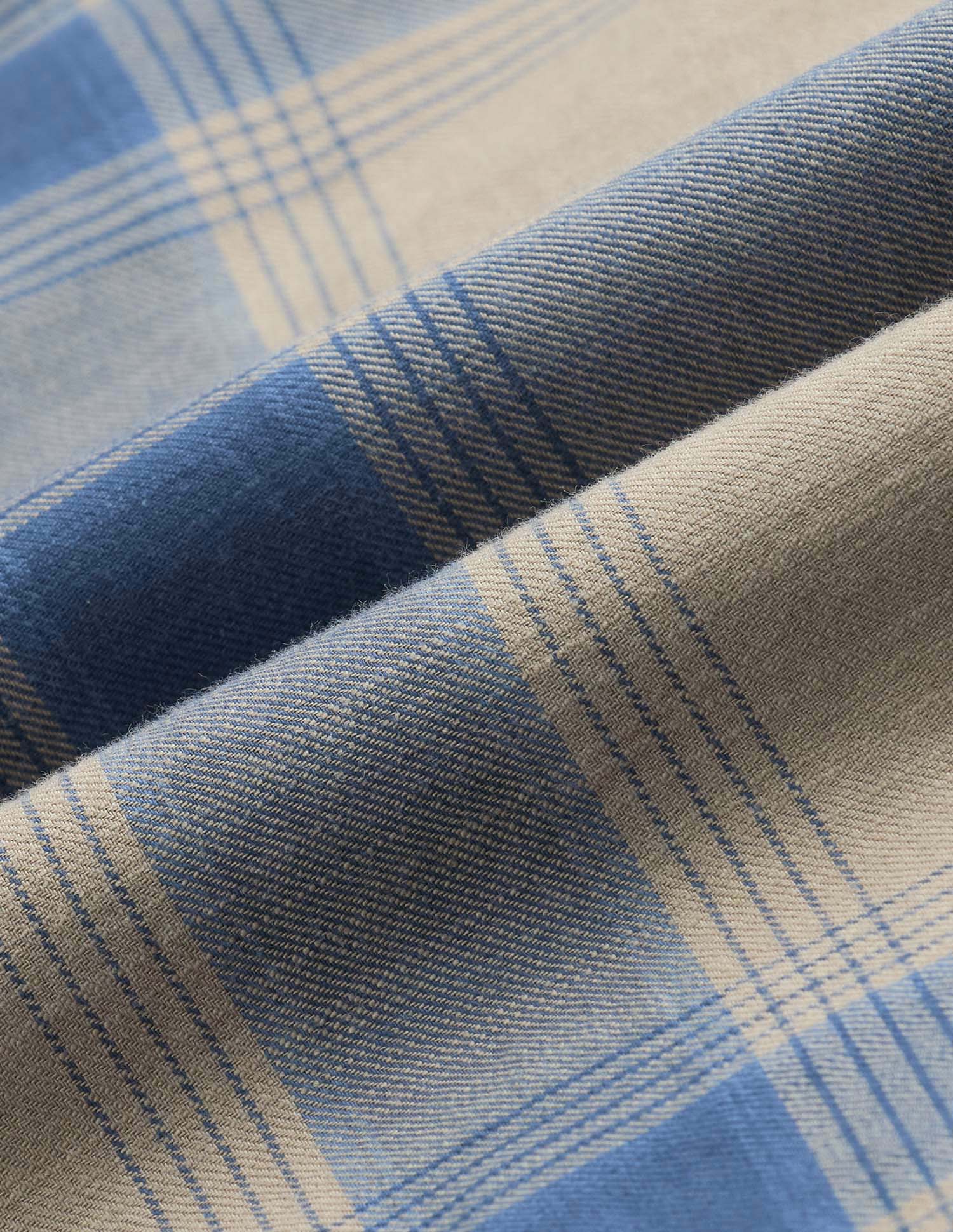 Windowpane Checked Pure Cotton Shirt - Image 2