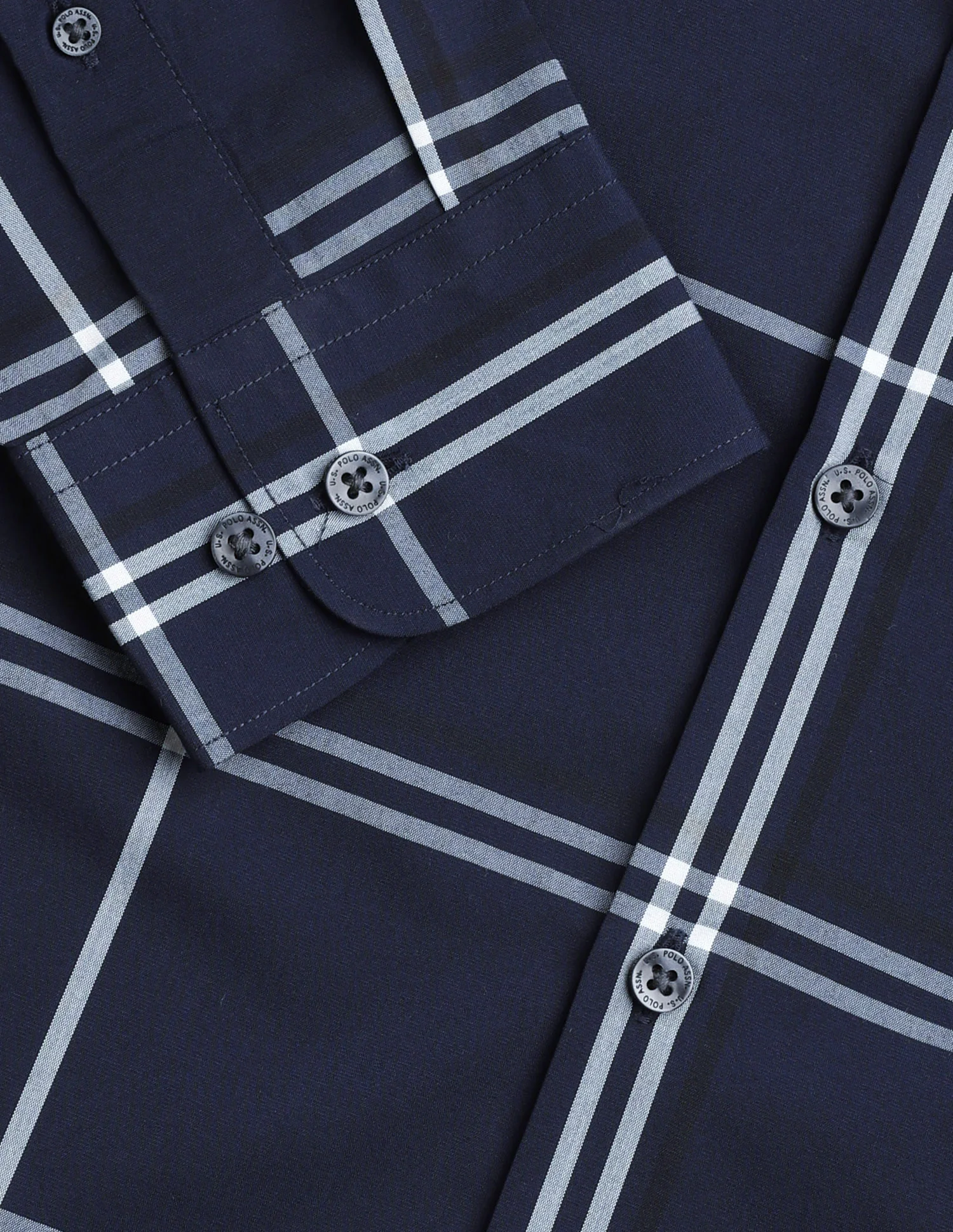 Windowpane Checked Regular Fit Shirt - Image 8