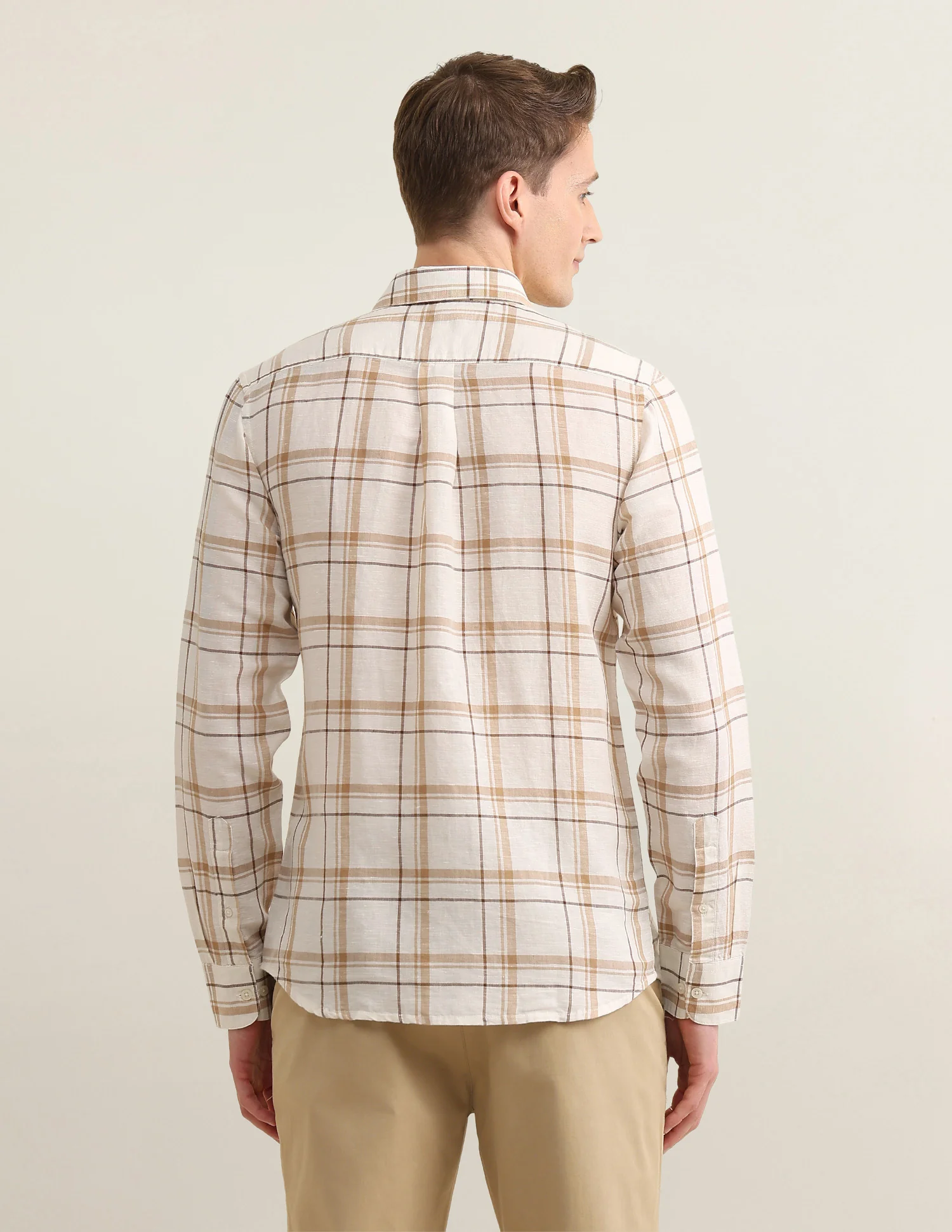 Windowpane Checked Sotogrande Shirt - Image 5