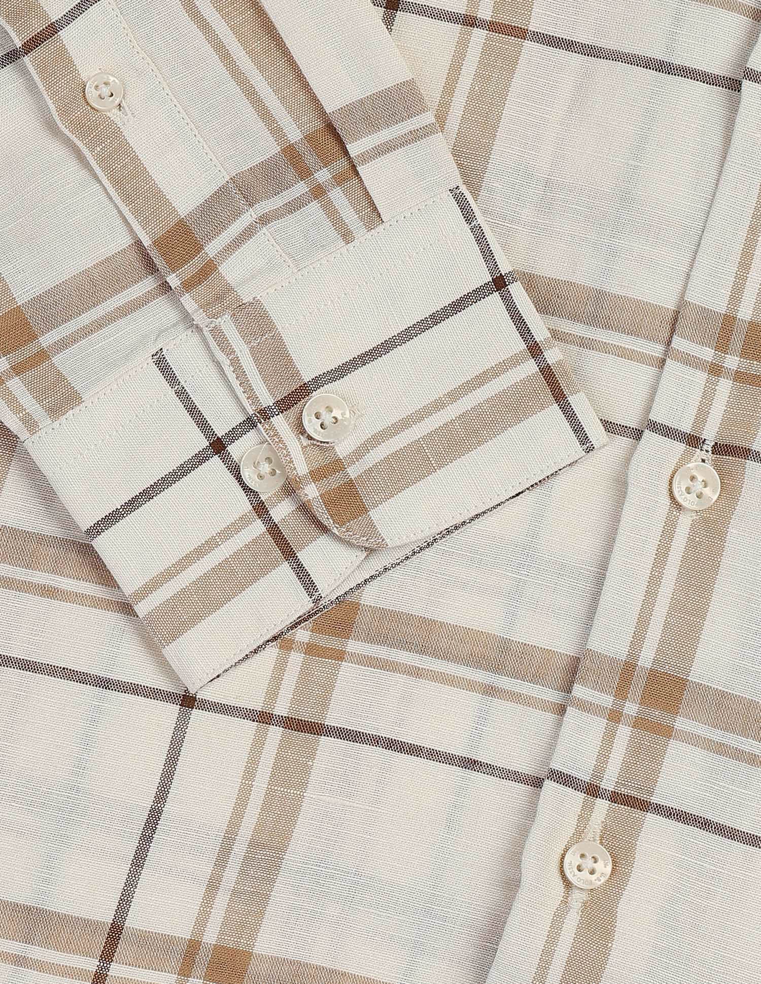 Windowpane Checked Sotogrande Shirt - Image 8