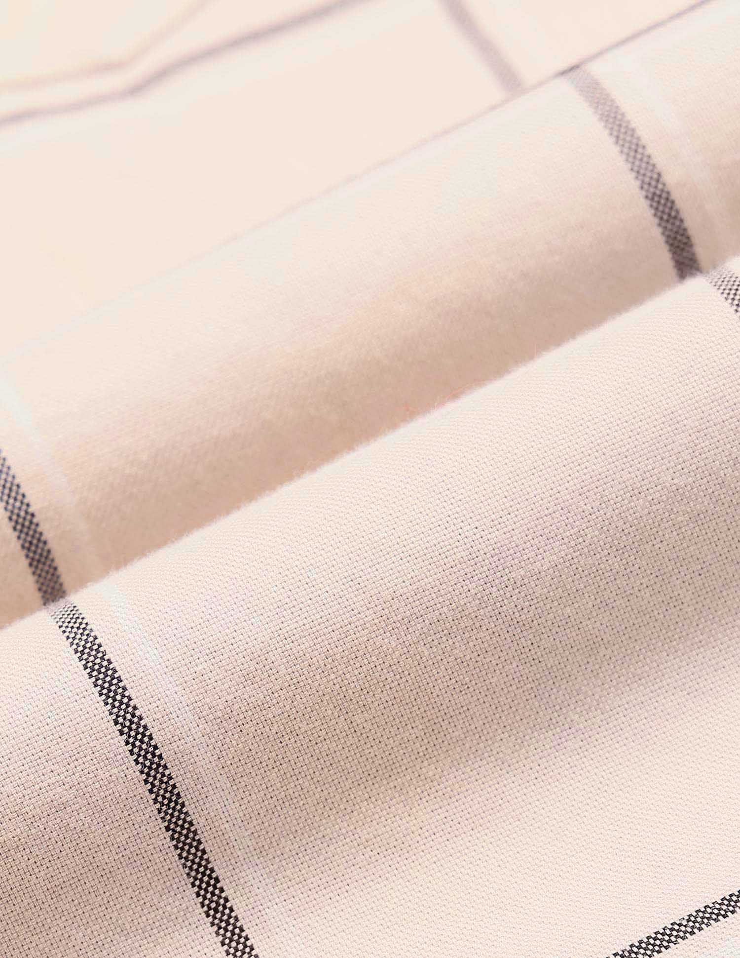 Windowpane Checked Tailored Fit Shirt - Image 2