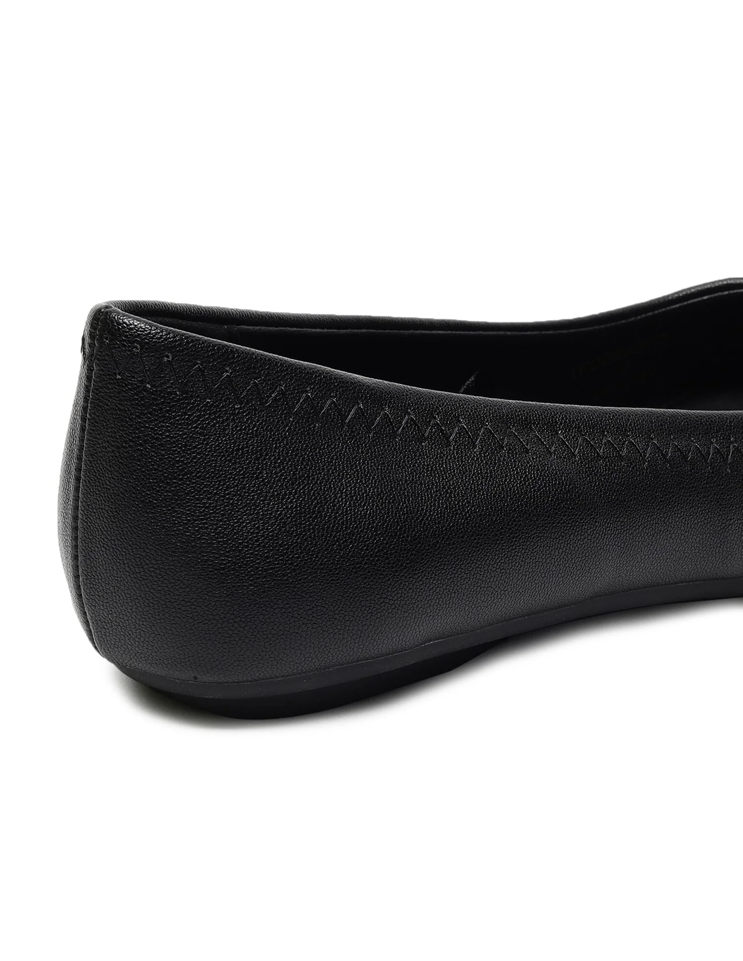 Metallic Logo Solid Ballerinas - Image 7