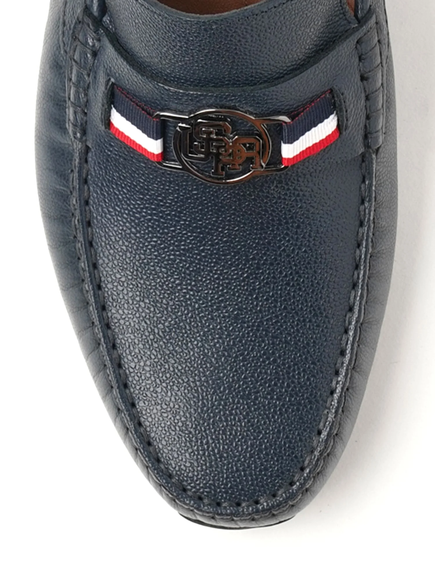 Metallic Logo Solid Hermes 5.0 Loafers - Image 7