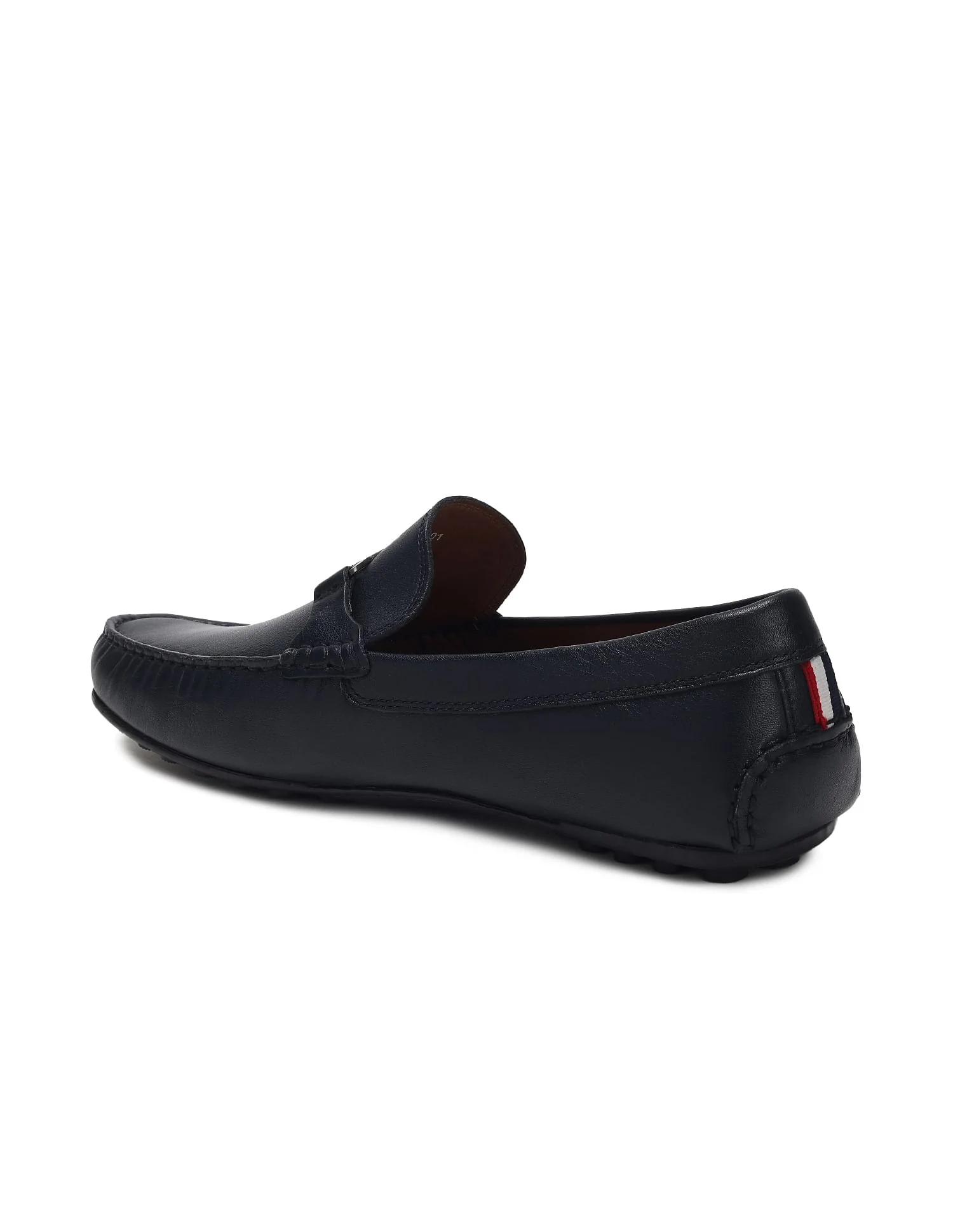 Men Metallic Logo Solid Raptor Slip On Shoes - Image 4