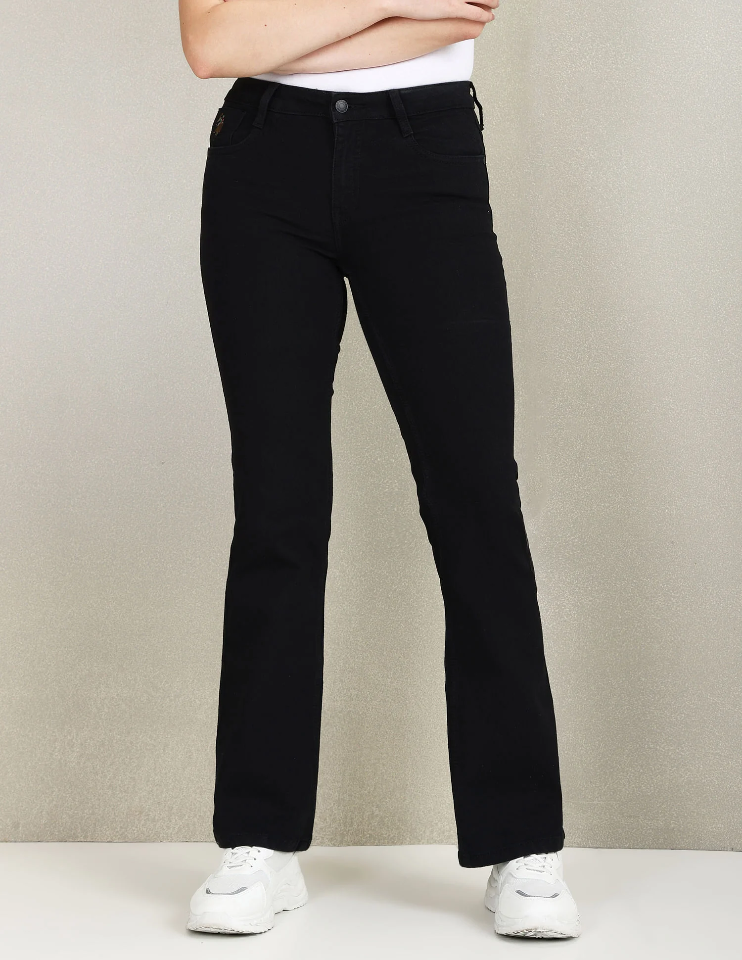 Mid Rise Bootcut Fit Jeans - Image 7