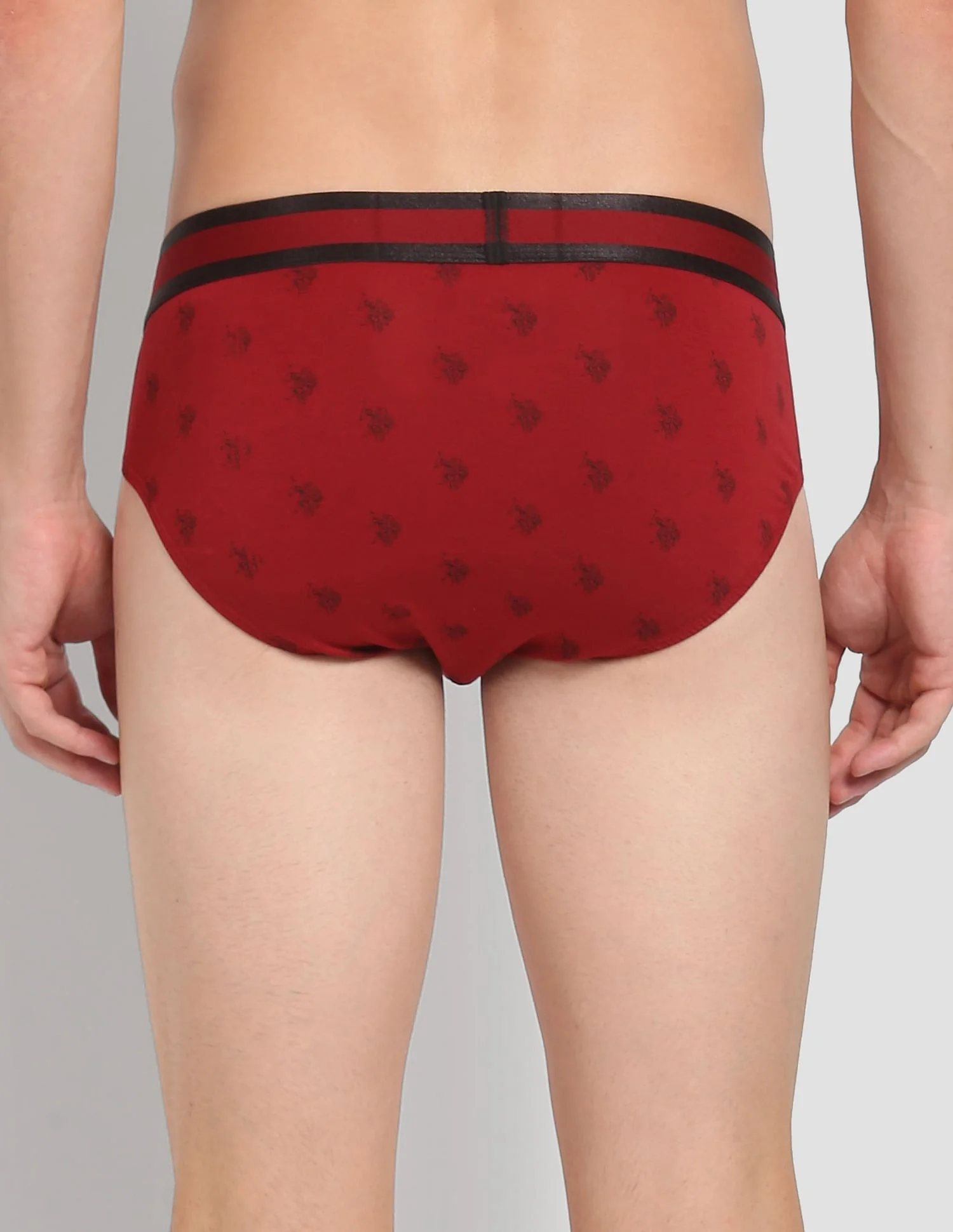 Mid Rise Brand Print PB002 Premium Briefs - Pack Of 1 - Image 5