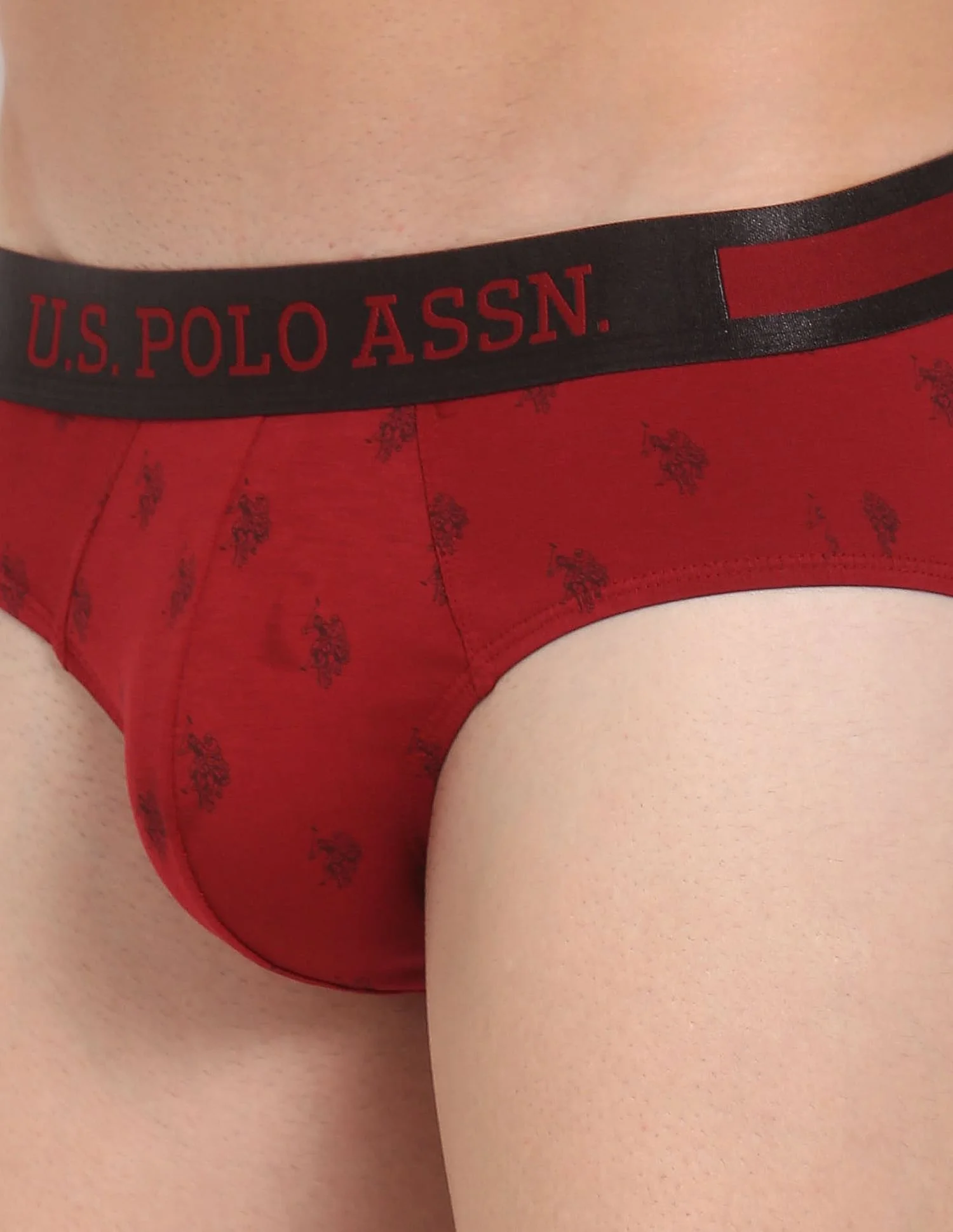 Mid Rise Brand Print PB002 Premium Briefs - Pack Of 1 - Image 6