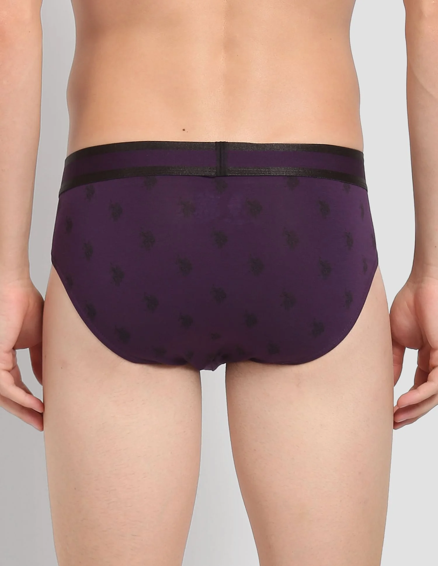 Mid Rise Brand Print PB002 Premium Briefs - Pack Of 1 - Image 5