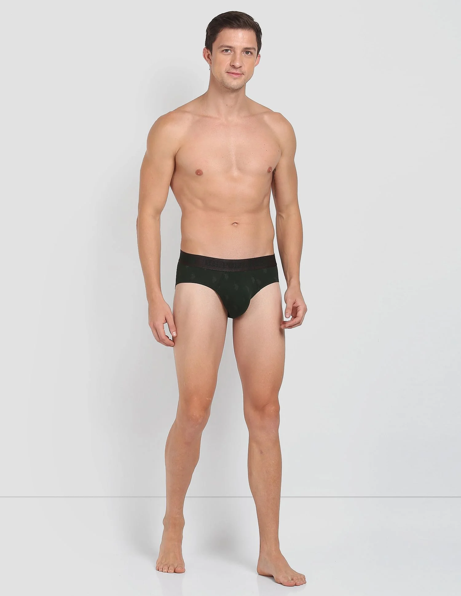 Mid Rise Brand Print PB002 Premium Briefs - Pack Of 1 - Image 3