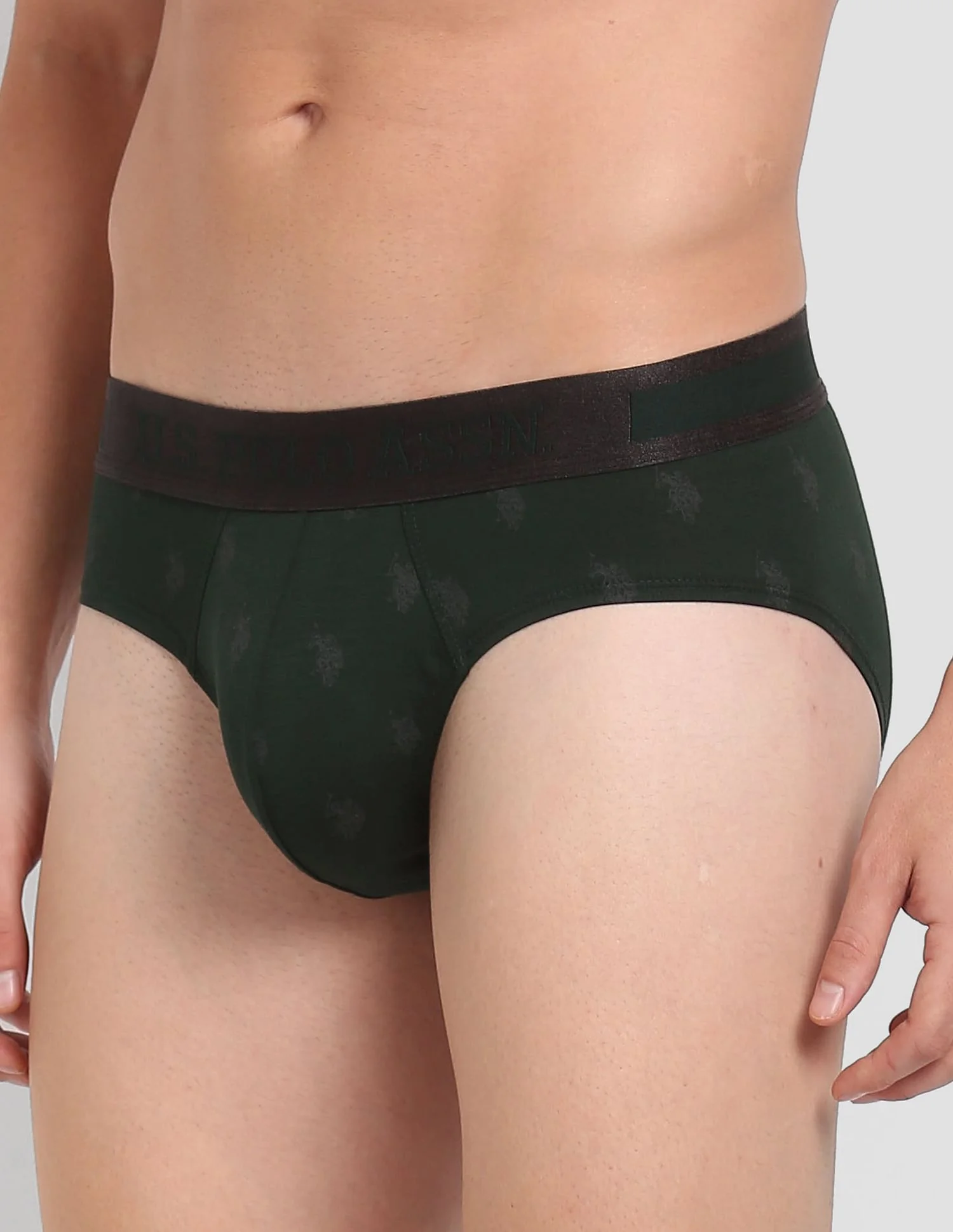Mid Rise Brand Print PB002 Premium Briefs - Pack Of 1 - Image 4