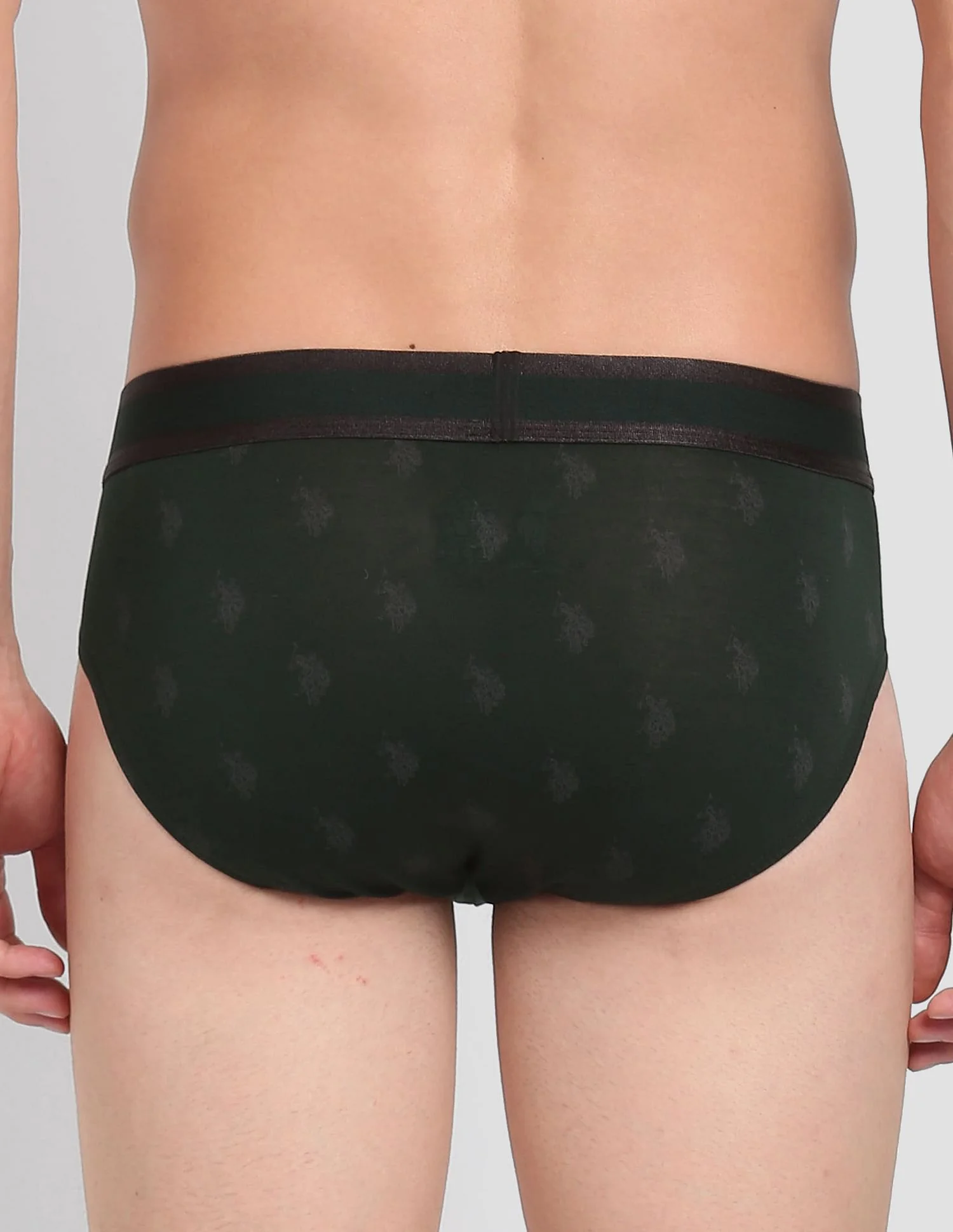 Mid Rise Brand Print PB002 Premium Briefs - Pack Of 1 - Image 5