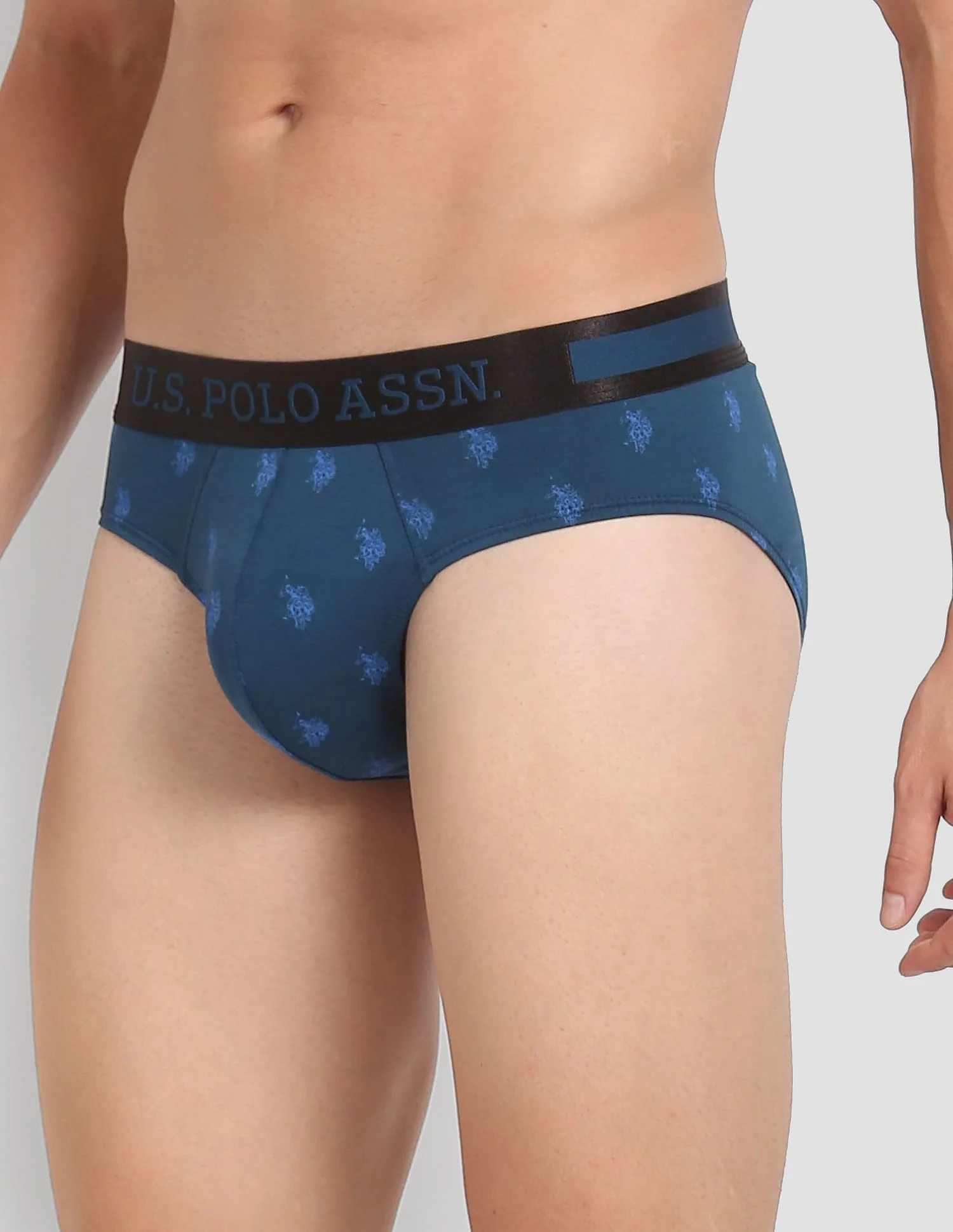 Mid Rise Brand Print PB002 Premium Briefs - Pack Of 1 - Image 4