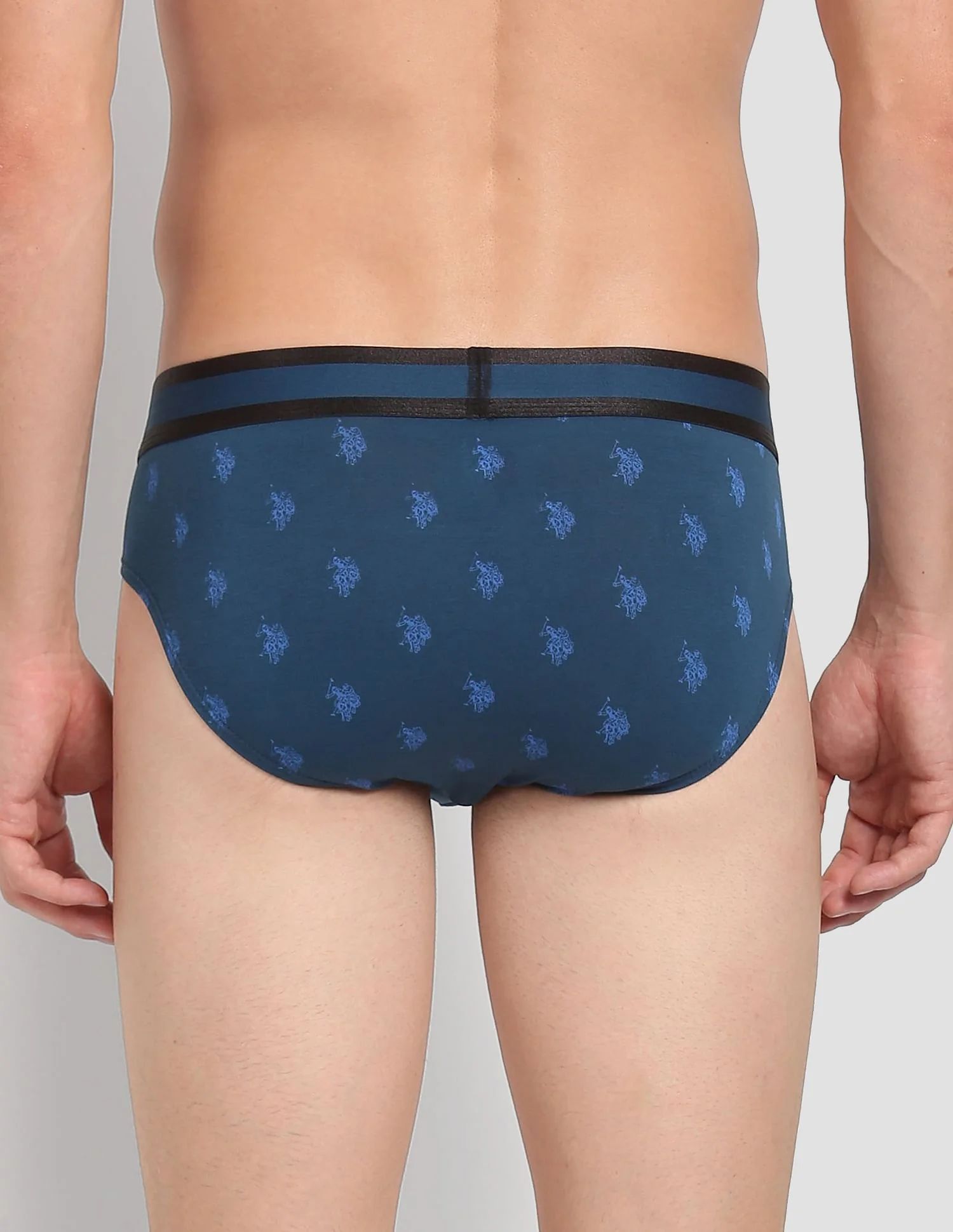 Mid Rise Brand Print PB002 Premium Briefs - Pack Of 1 - Image 5