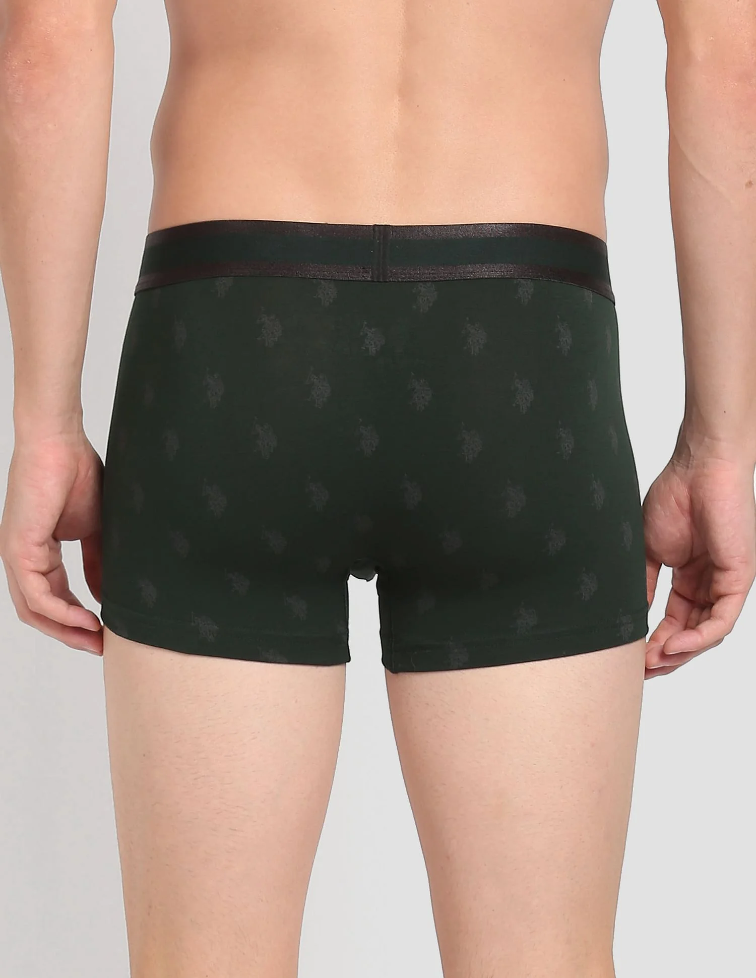 Mid Rise Brand Print PT002 Premium Trunks - Pack Of 1 - Image 5