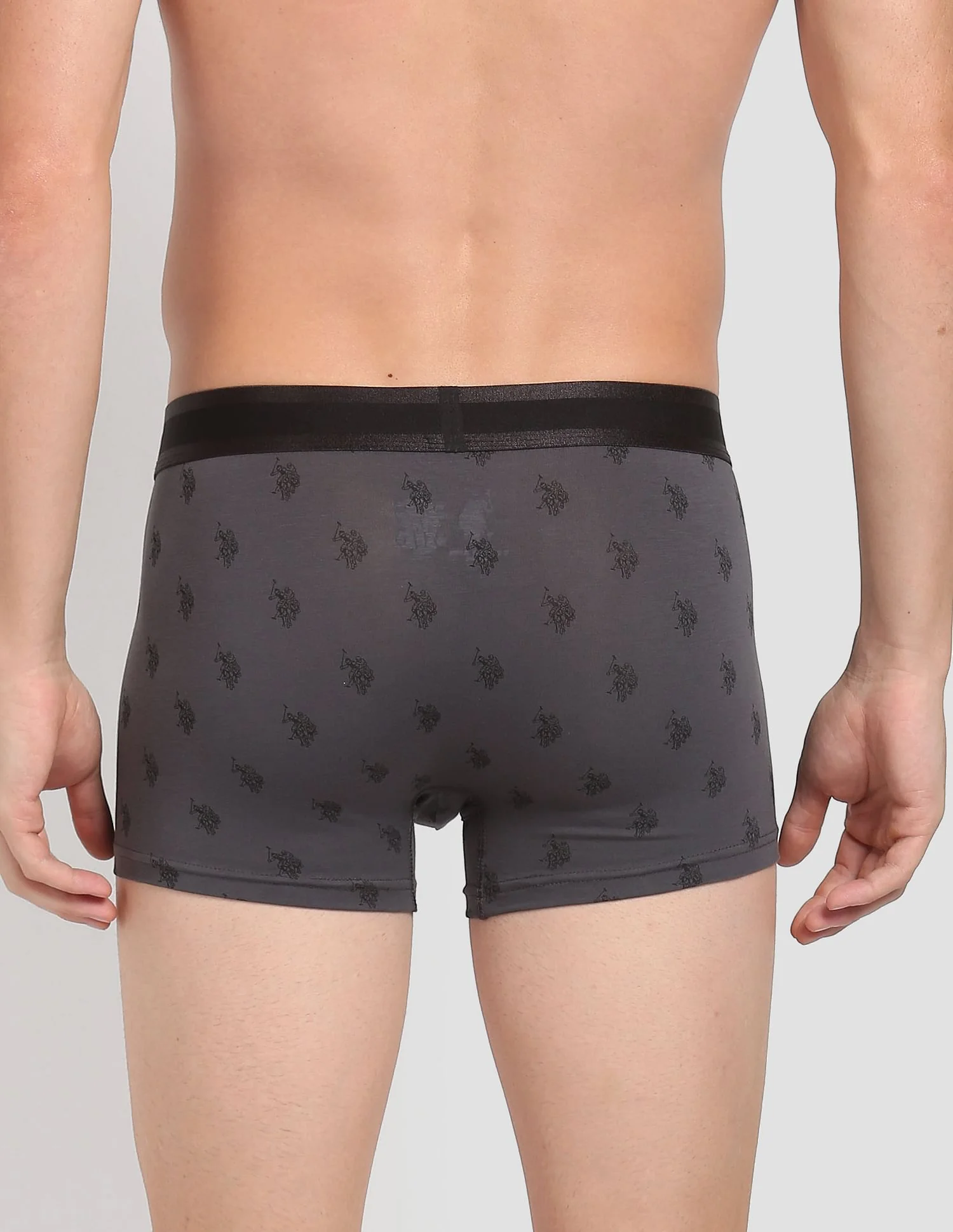 Mid Rise Brand Print PT002 Premium Trunks - Pack Of 1 - Image 5