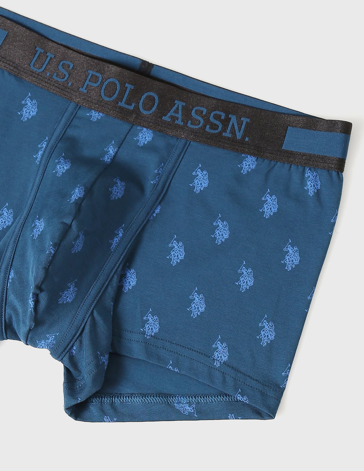 Mid Rise Brand Print PT002 Premium Trunks - Pack Of 1 - Image 2