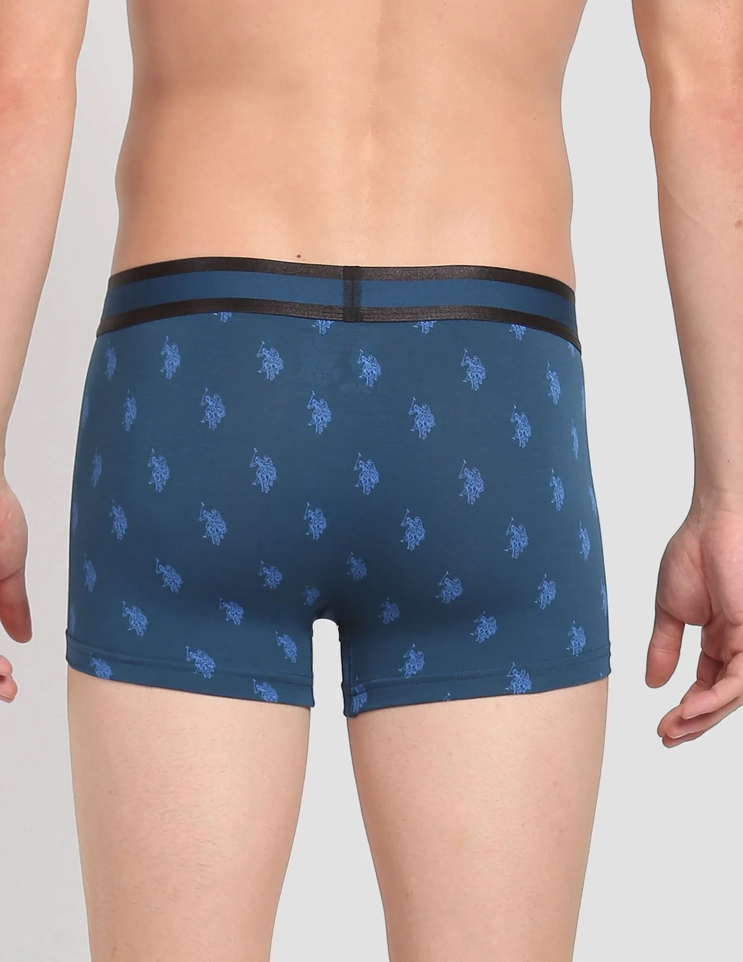 Mid Rise Brand Print PT002 Premium Trunks - Pack Of 1 - Image 5