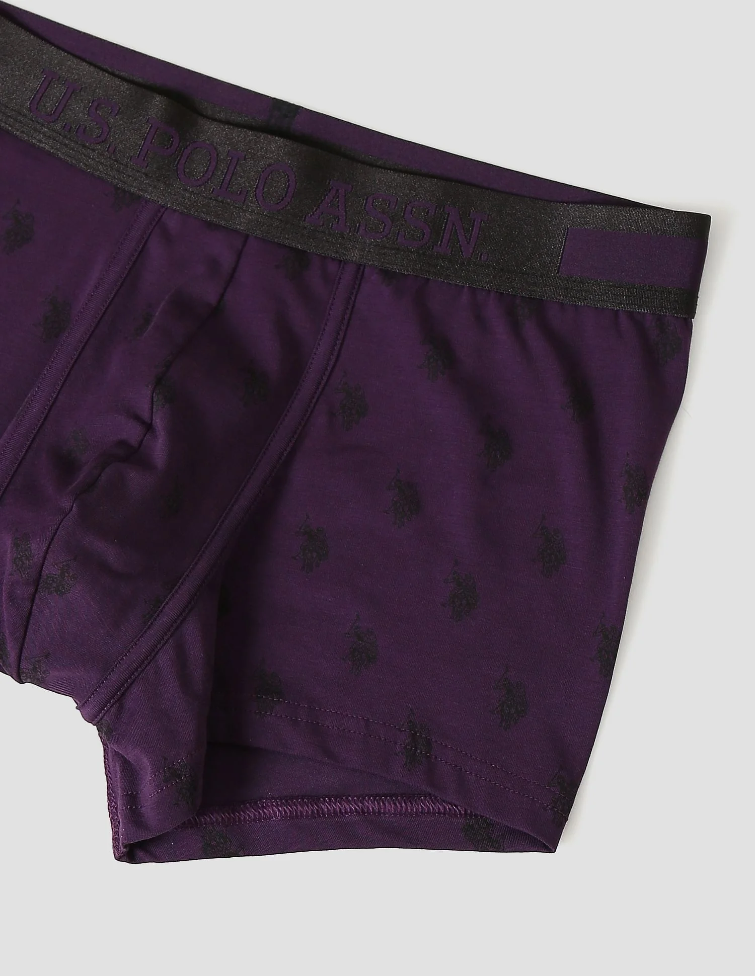 Mid Rise Brand Print PT002 Premium Trunks - Pack Of 1 - Image 2