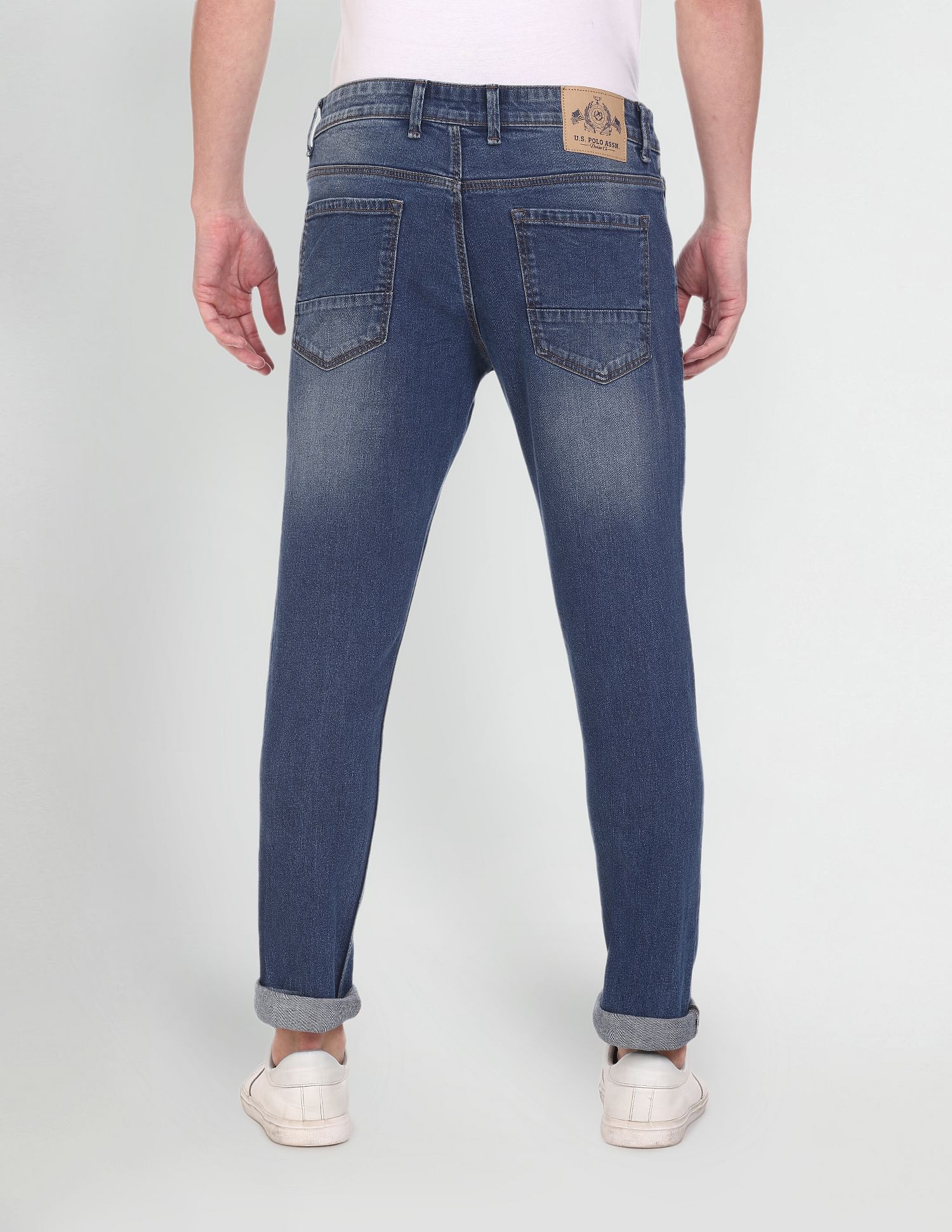 Mid Rise Brandon Slim Tapered Fit Jeans - Image 5