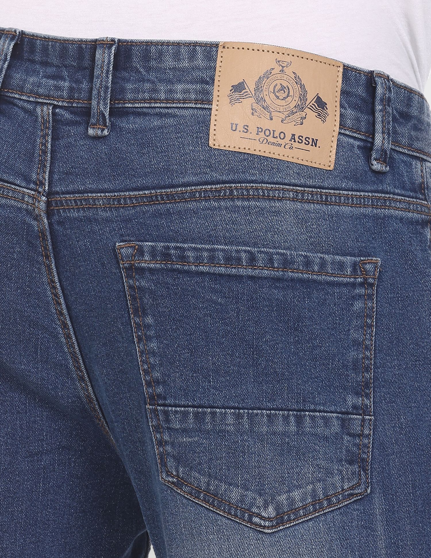 Mid Rise Brandon Slim Tapered Fit Jeans - Image 6
