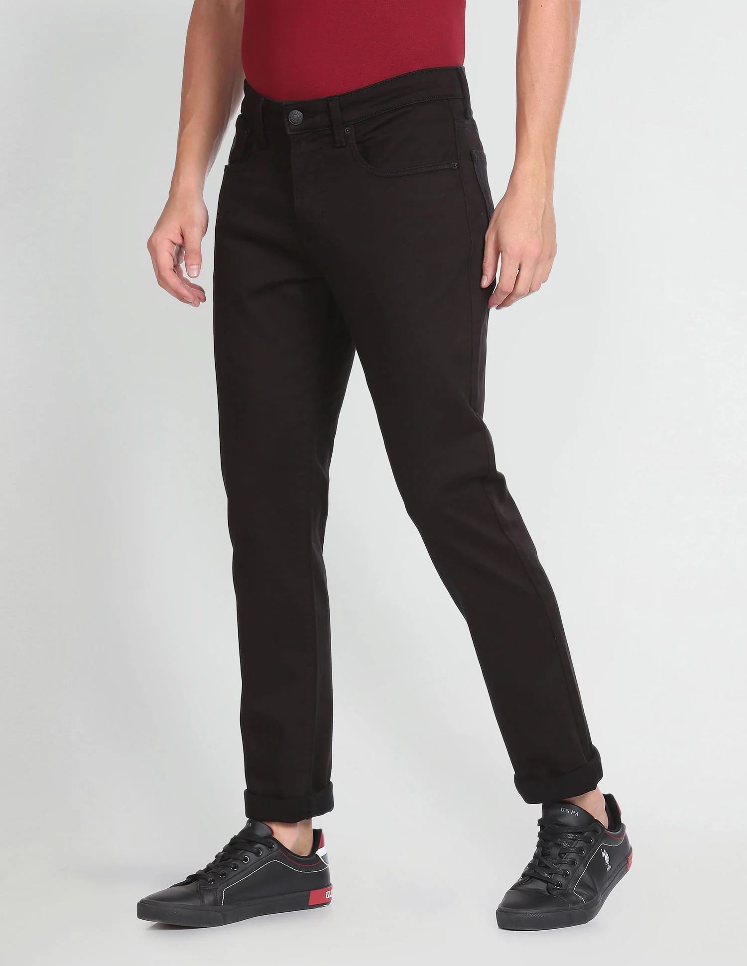 Mid Rise Brandon Slim Tapered Jeans - Image 4