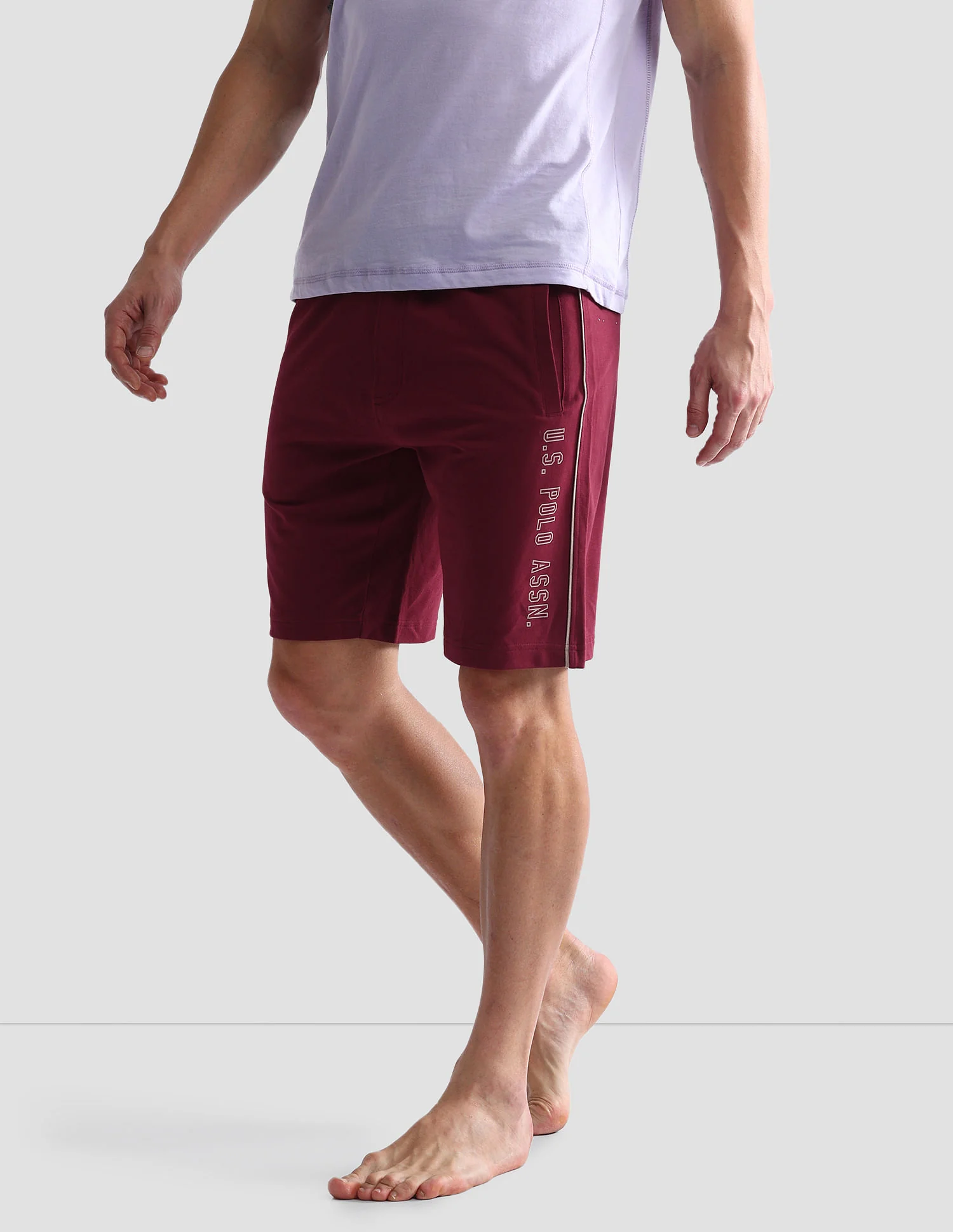 Mid Rise Contrast Piping OES05 Shorts - Pack Of 1 - Image 4
