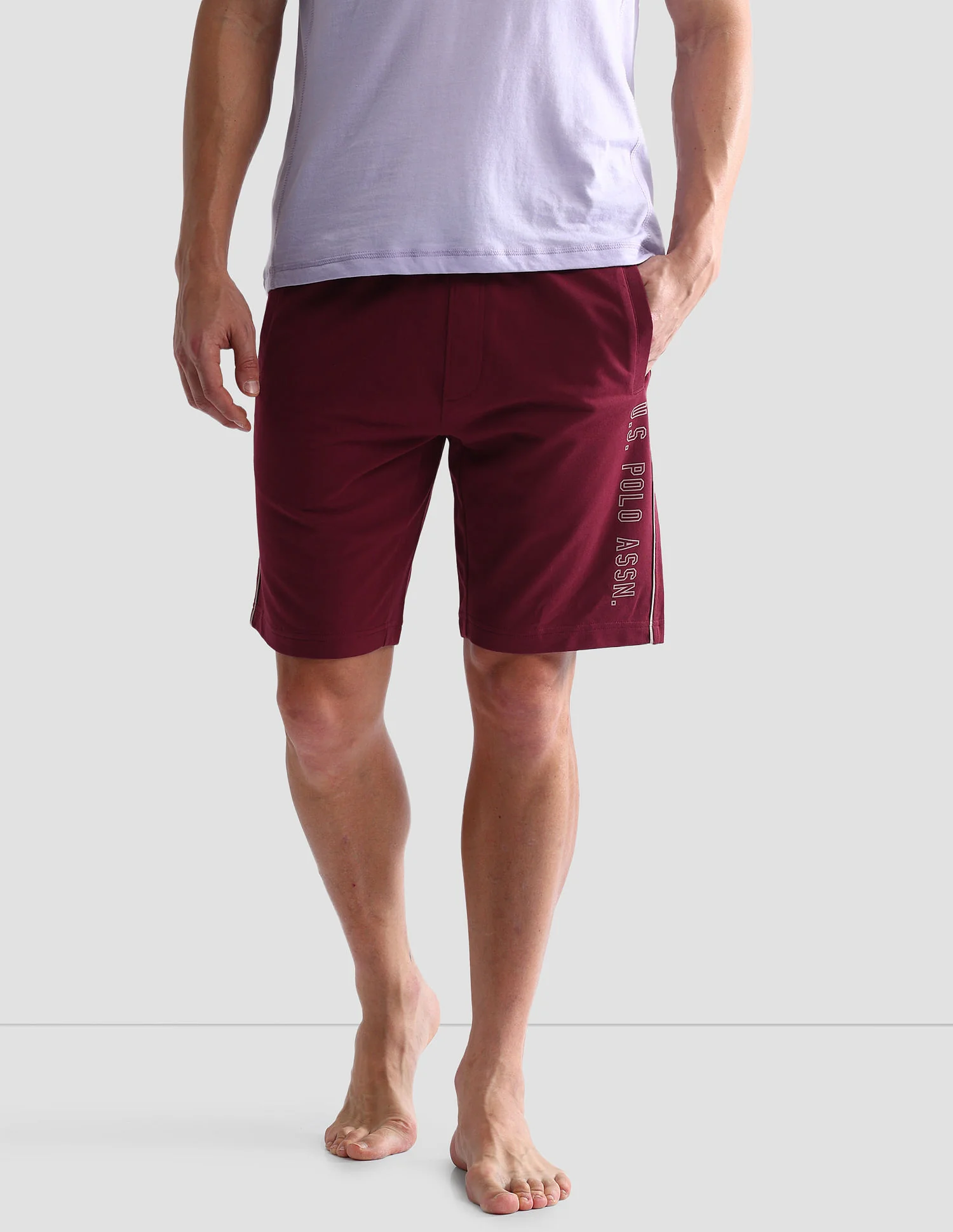 Mid Rise Contrast Piping OES05 Shorts - Pack Of 1 - Image 6